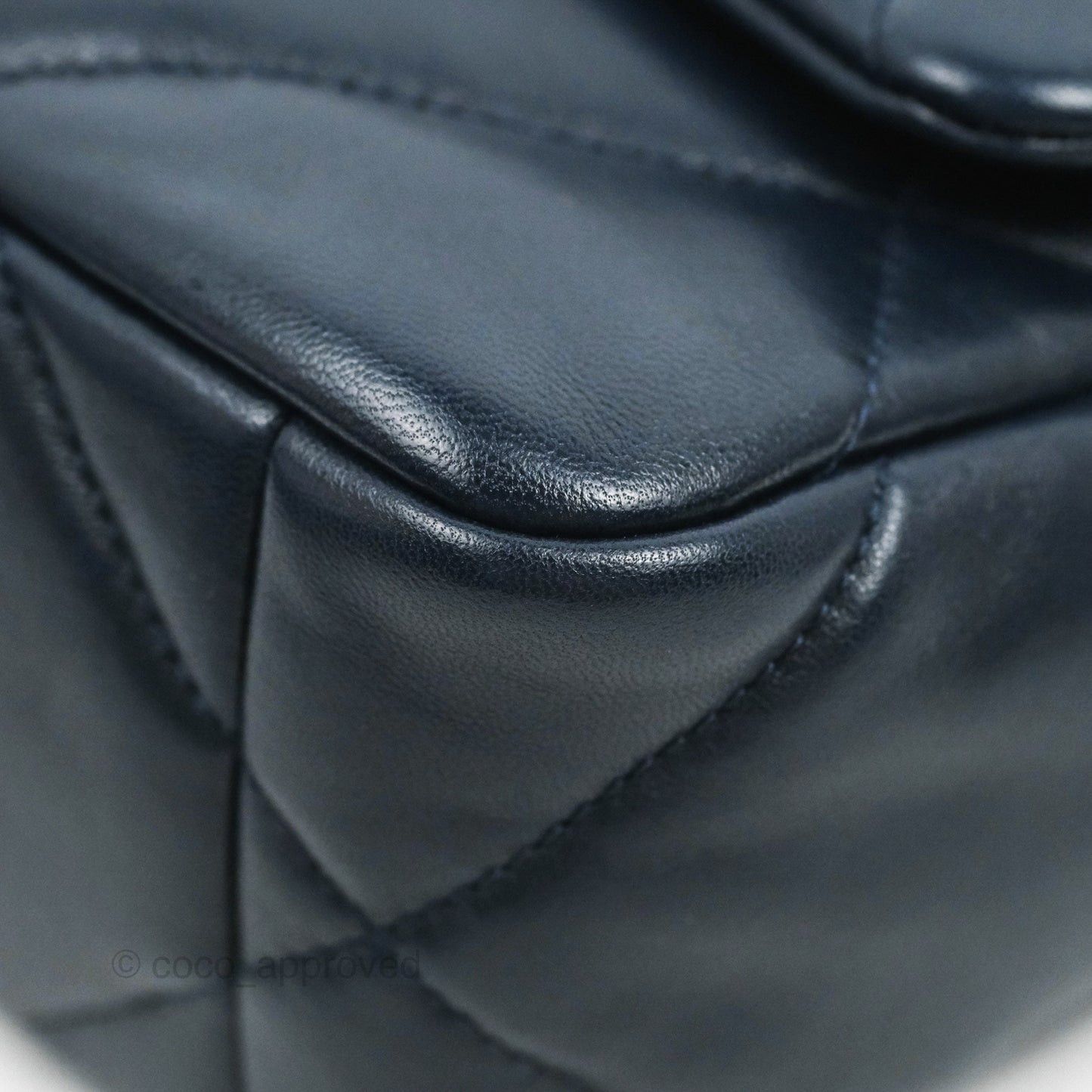 Chanel 19 Small Navy Lambskin Mixed Hardware