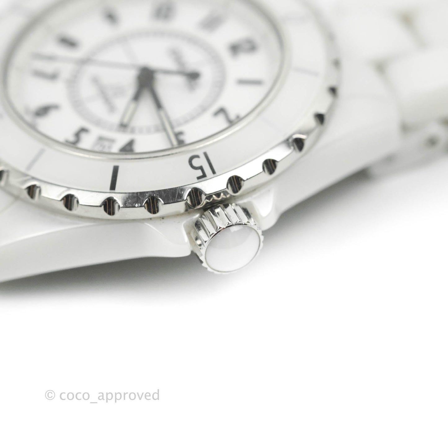 CHANEL J12 Automatic White Dial White Ceramic Strap Women's Watch