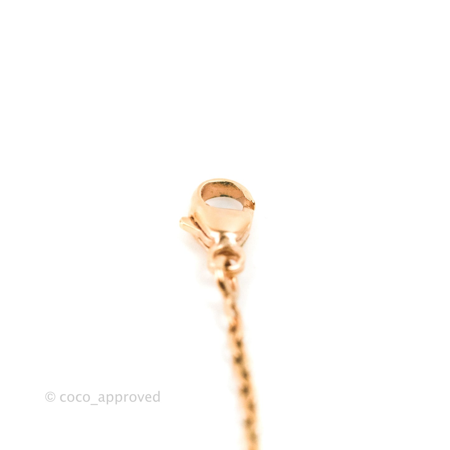 Hermès Pop H Pendant Necklace Maroon Glace Rose Gold Hardware