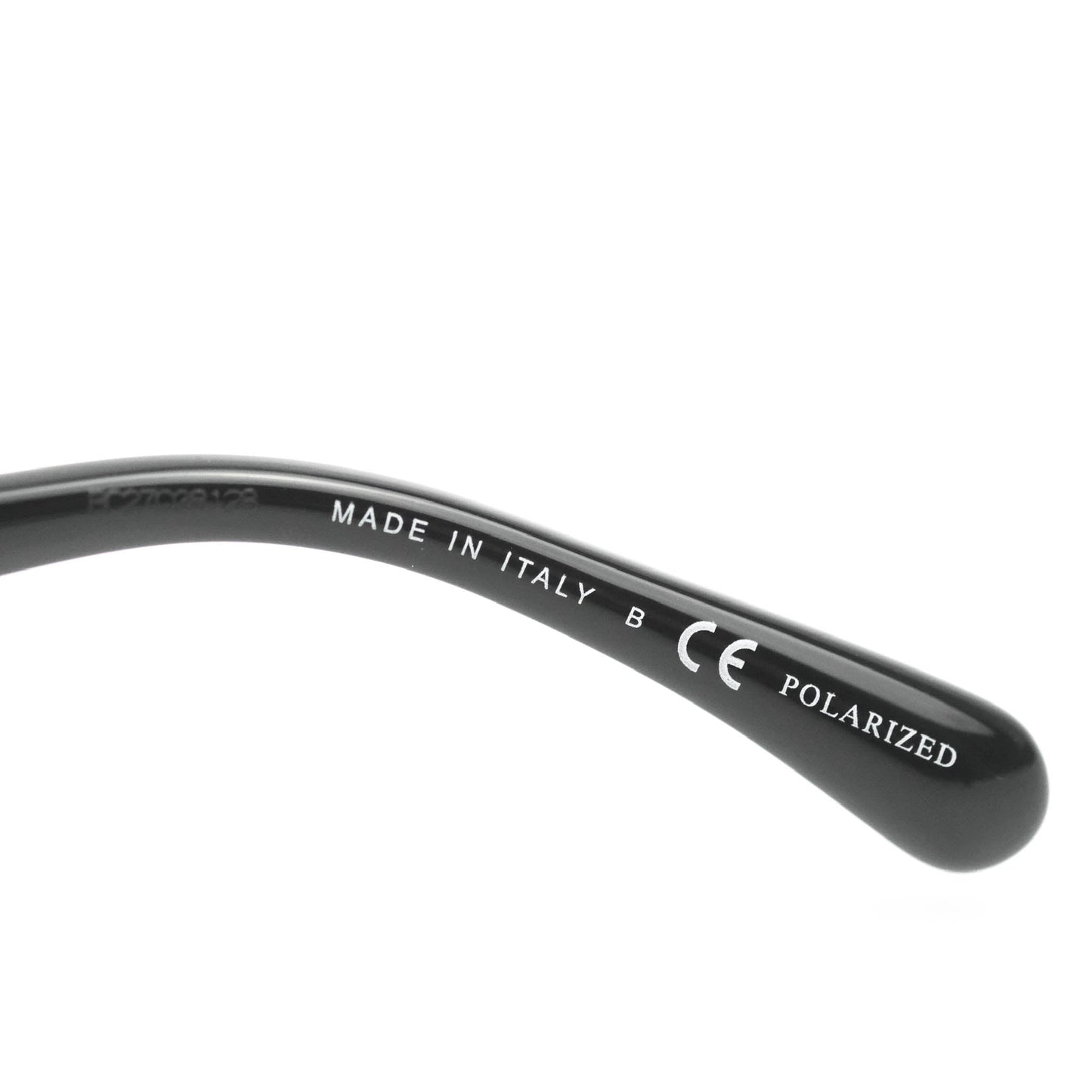 Chanel Acetate Strass Square Polarized Sunglasses Black