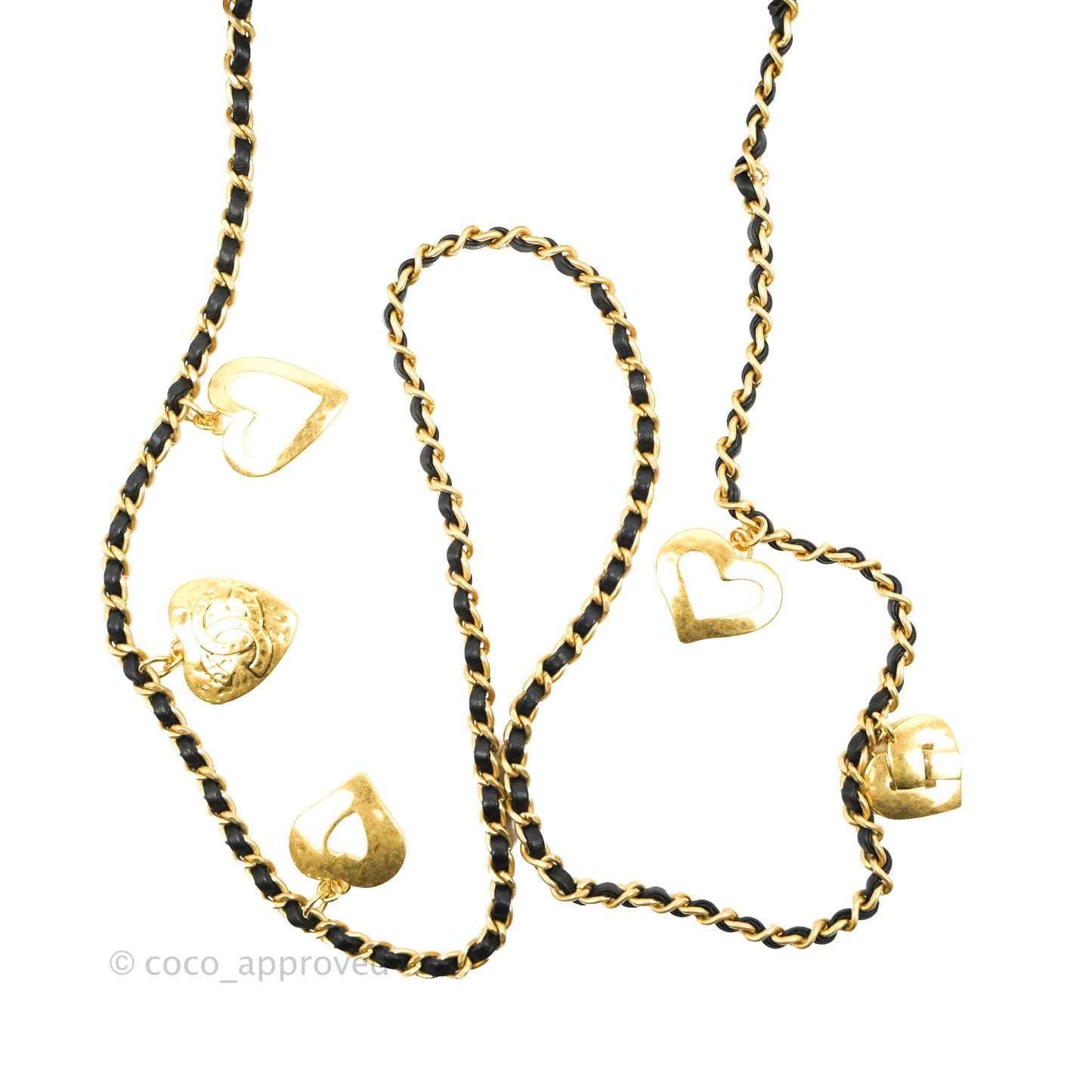 Chanel Mini Flap Bag With Heart CC Charm Black Lambskin Aged Gold Hardware