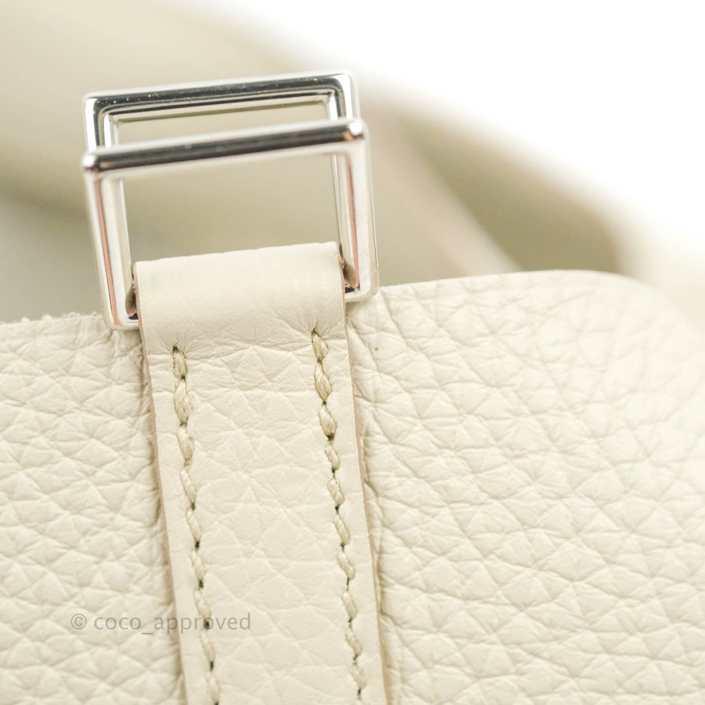 Hermès Picotin Lock 18 PM Beton 8L Clemence Palladium Hardware