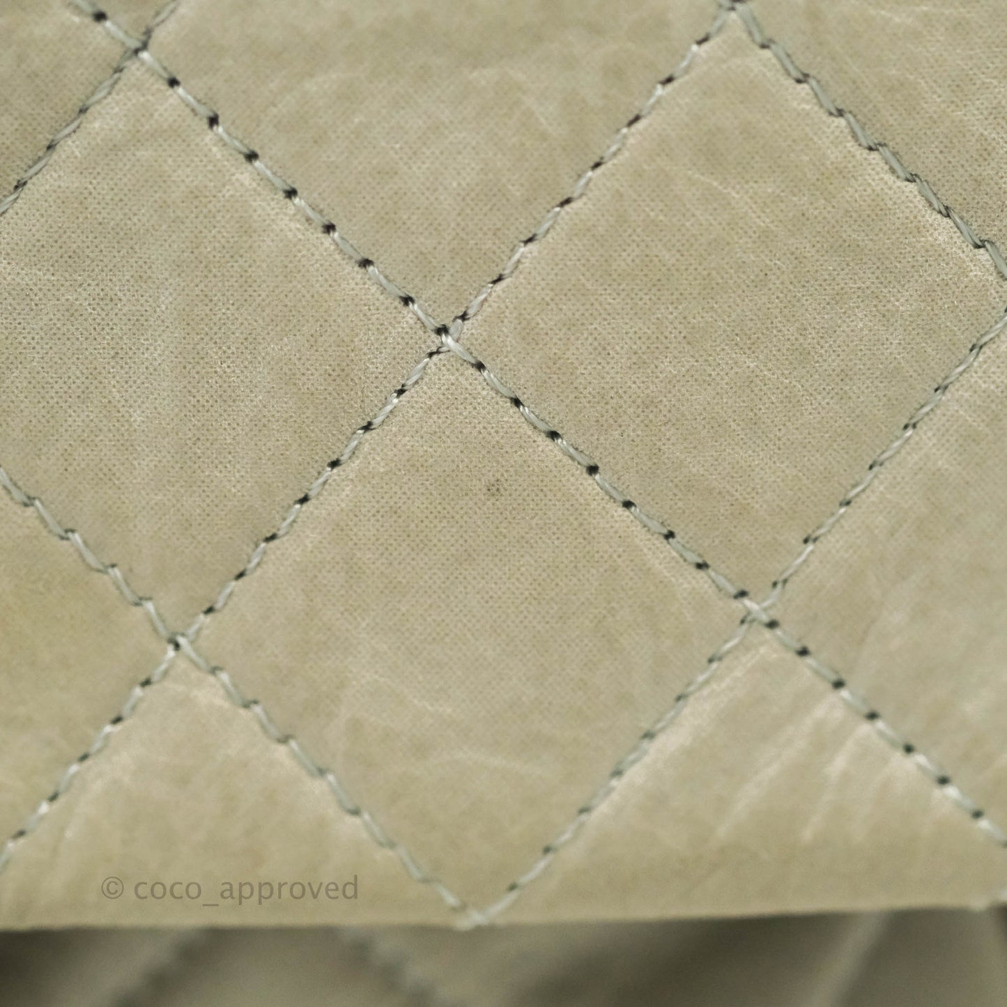Chanel Iridescent Calfskin Quilted Chic Quilt Flap Grey Gold Hardware