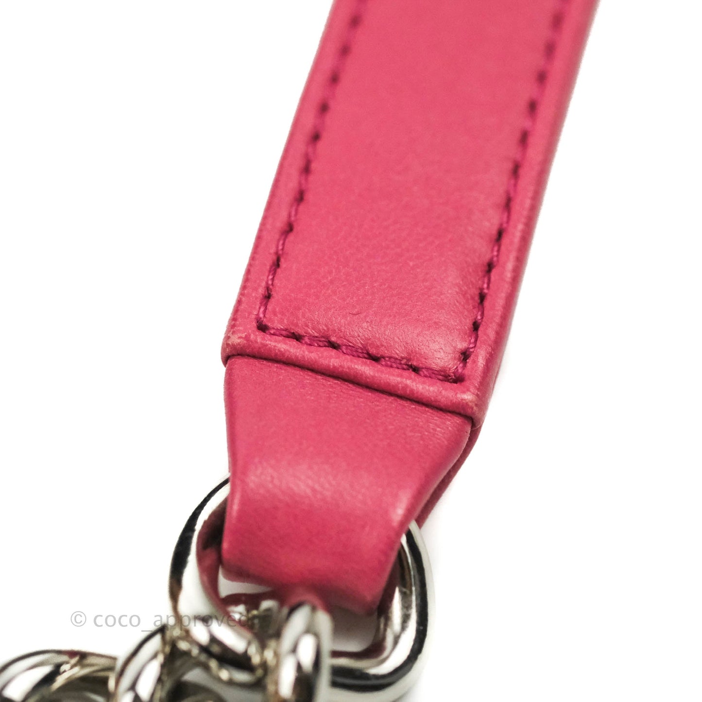 Chanel Quilted Medium Boy Dark Pink Calfskin Silver Hardware