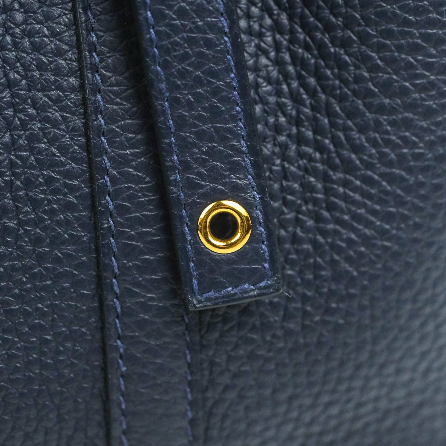Hermès Picotin Lock 18 Bleu Nuit Clemence Gold Hardware