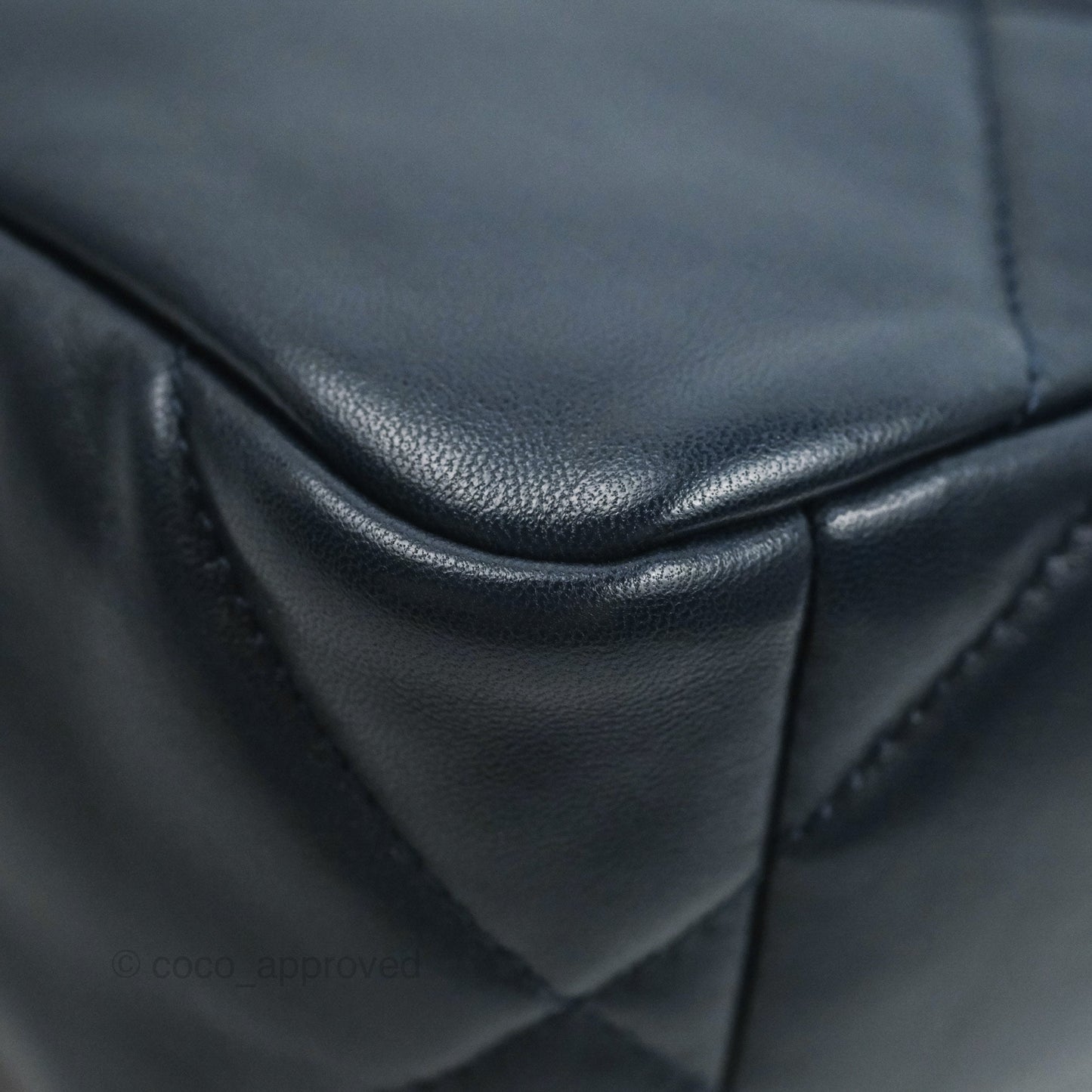 Chanel 19 Small Navy Lambskin Mixed Hardware