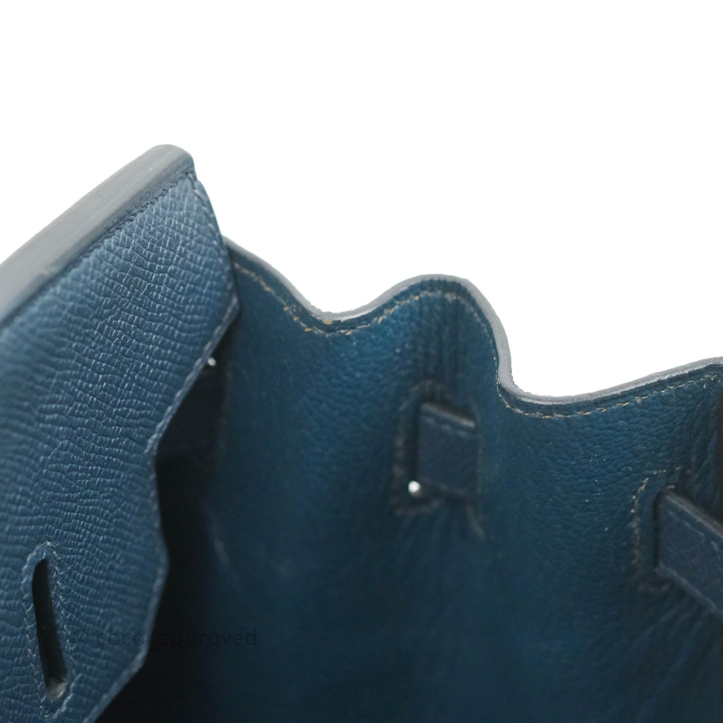 Hermès Birkin 30 Navy Epsom Silver Hardware