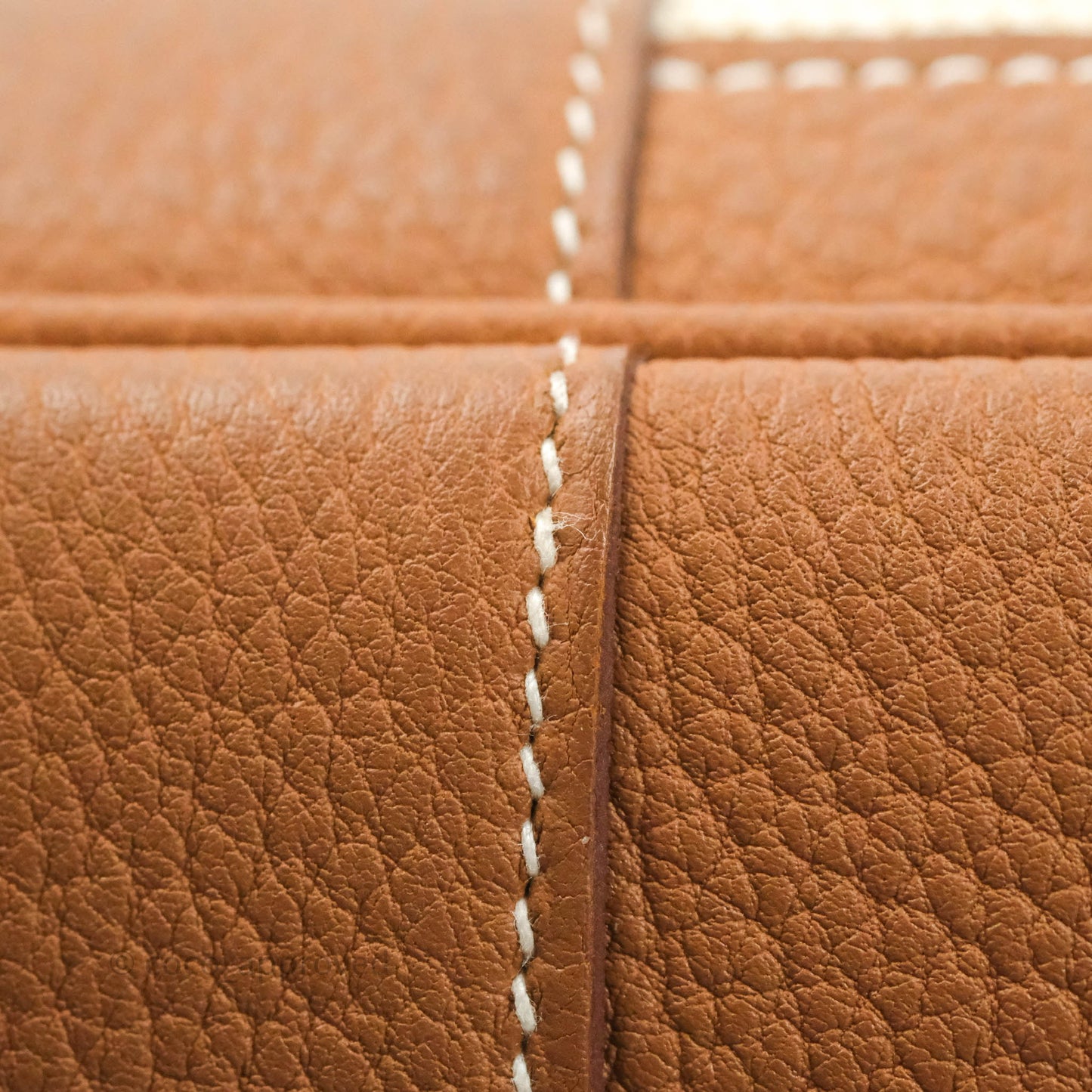 Hermès Garden Party 36 Ecru/Desert/Gold Canvas