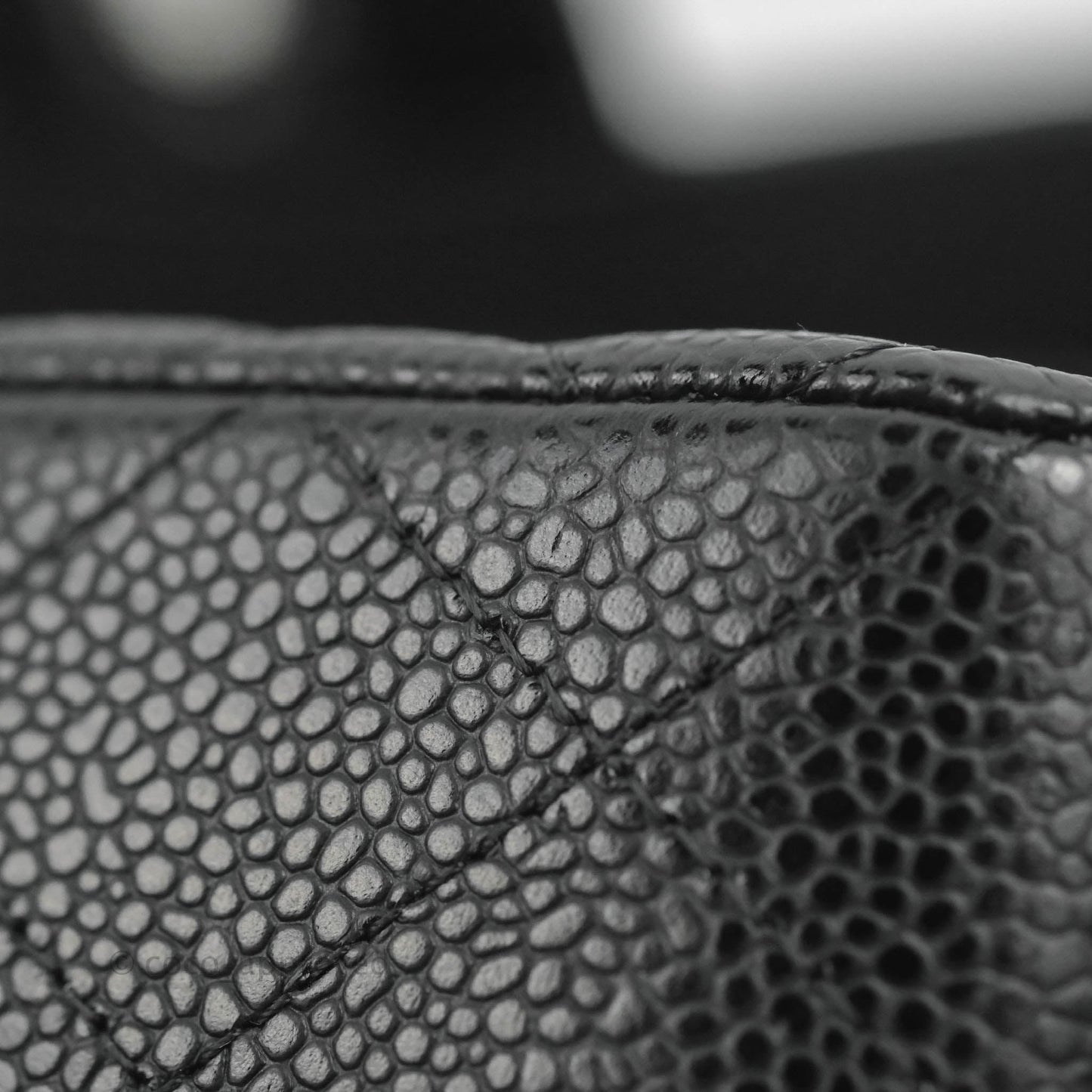 Chanel Small Classic Quilted Flap Black Caviar Silver Hardware