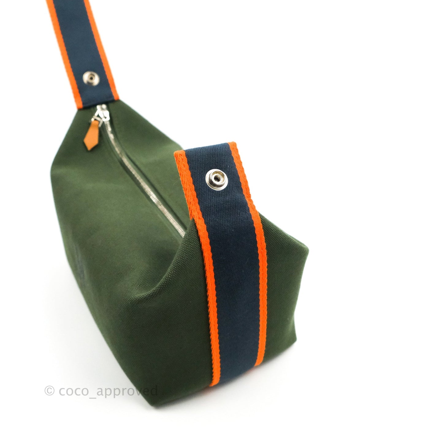Hermès Small Bride-A-Brac Vert Foret Canvas