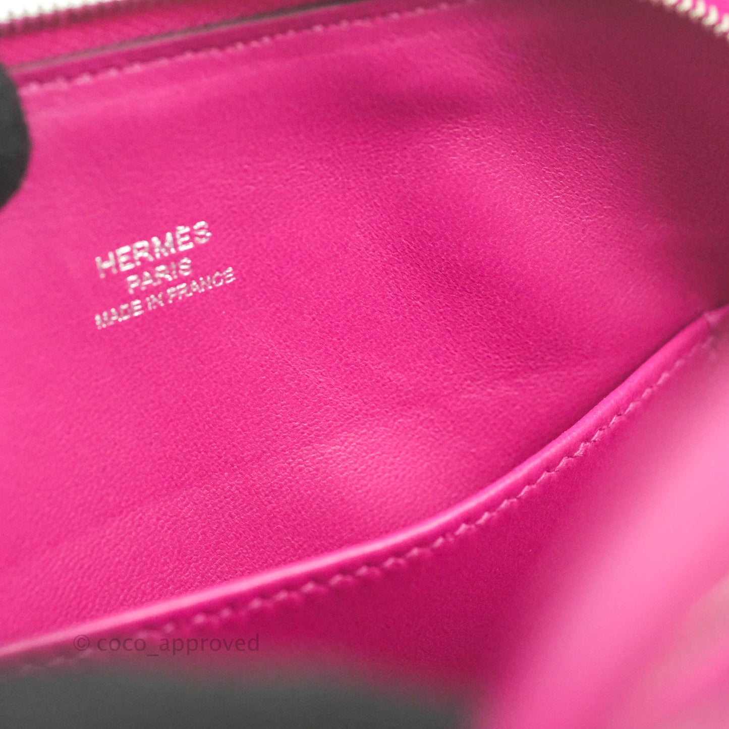 Hermes Mini Bolide 1923 Bag Rose Pourpre Evecolor Palladium Hardware
