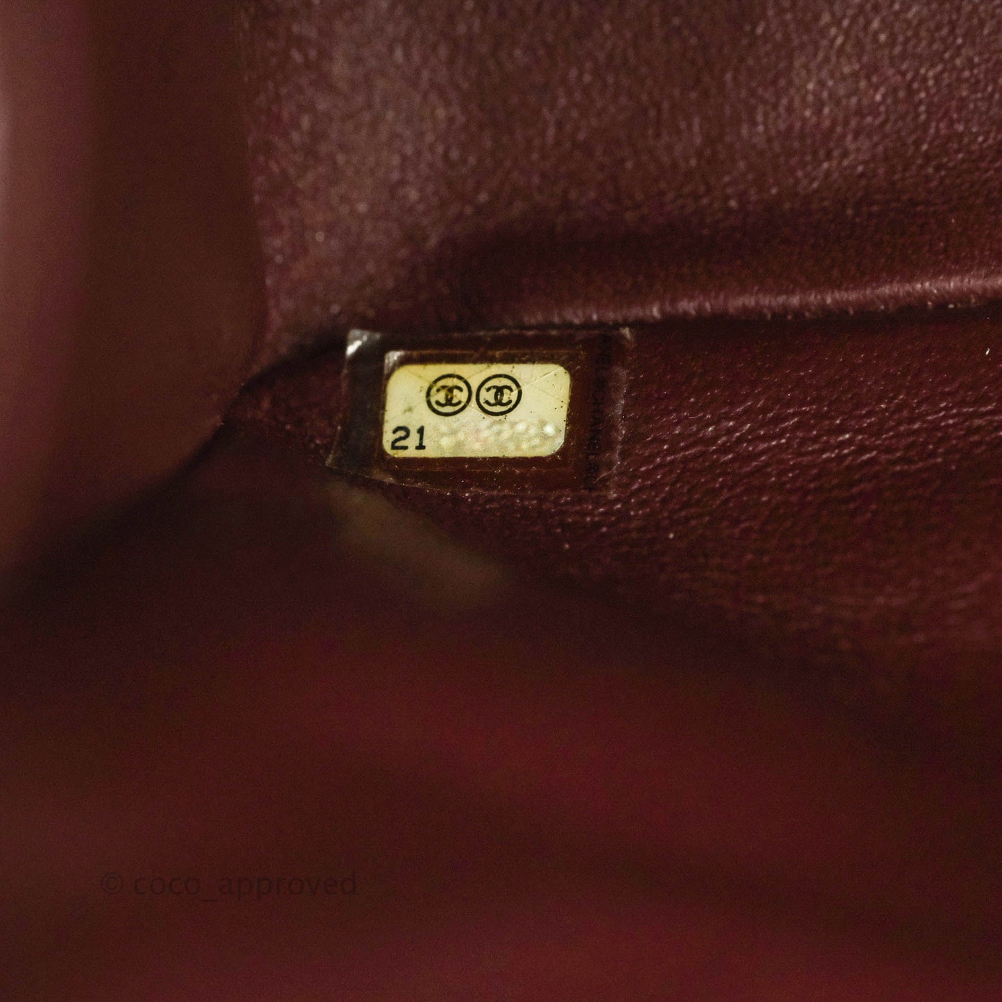 Chanel Jumbo Double Flap Burgundy Lambskin Gold Hardware