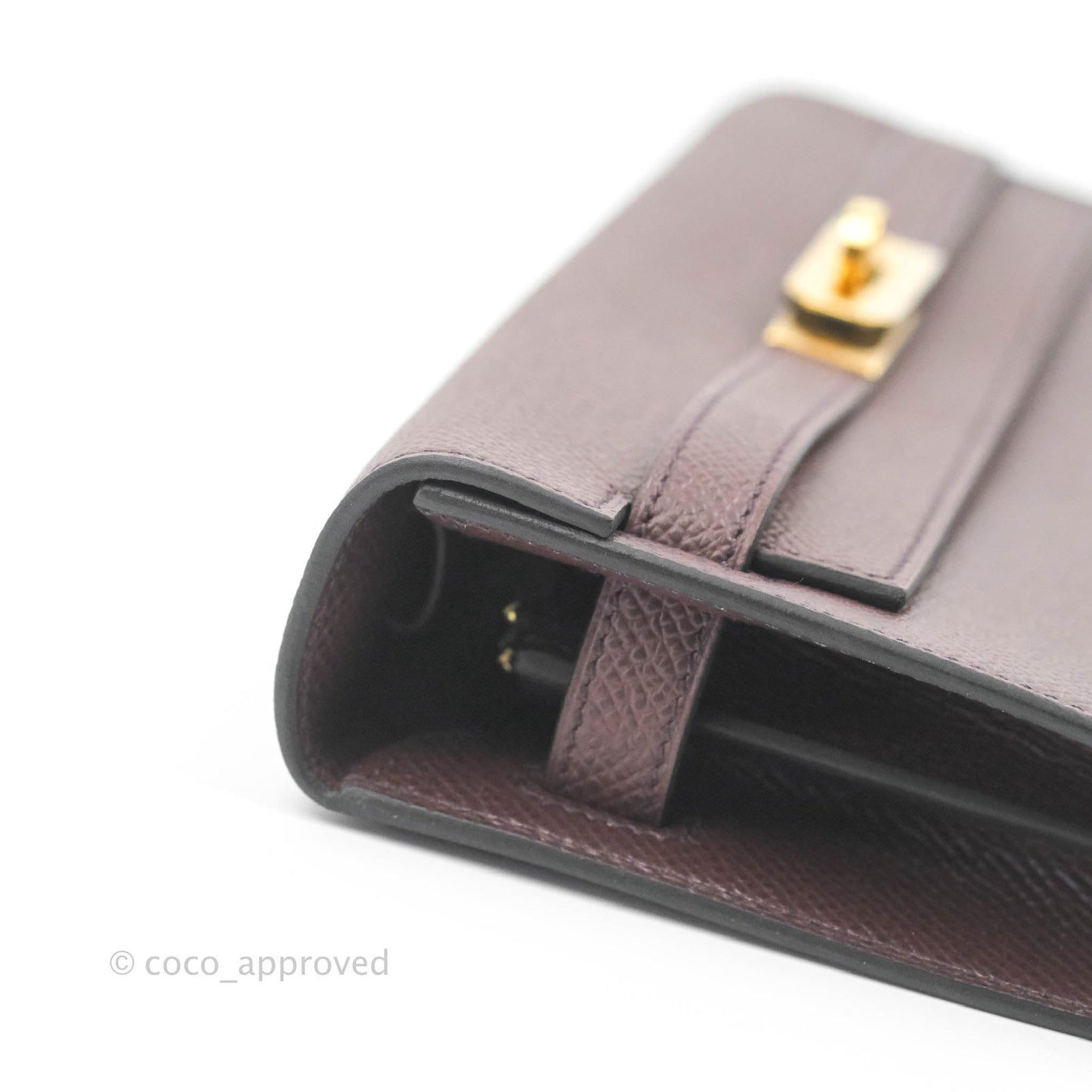 Hermès Kelly To Go Wallet Rouge Sellier Epsom Gold Hardware