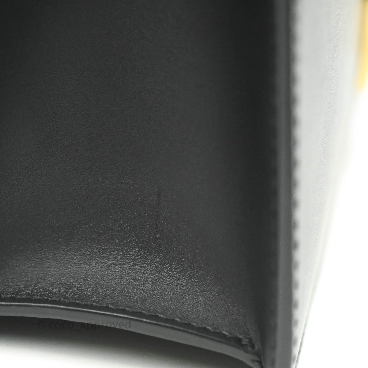 Gucci Calfskin Small Sylvie Shoulder Bag Black