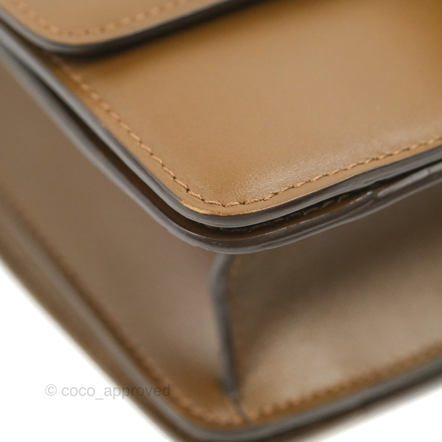 Celine Small Classic Box Flap Caramel Calfskin