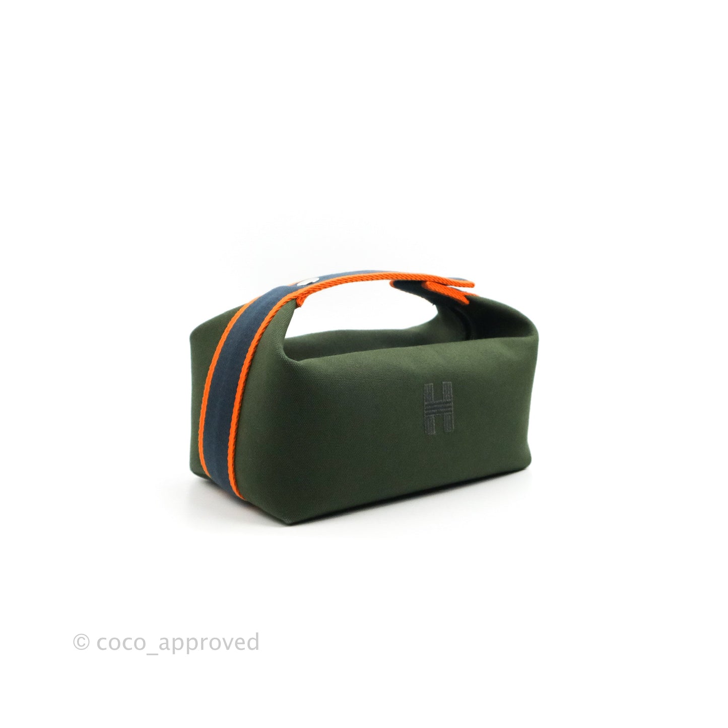 Hermès Small Bride-A-Brac Vert Foret Canvas