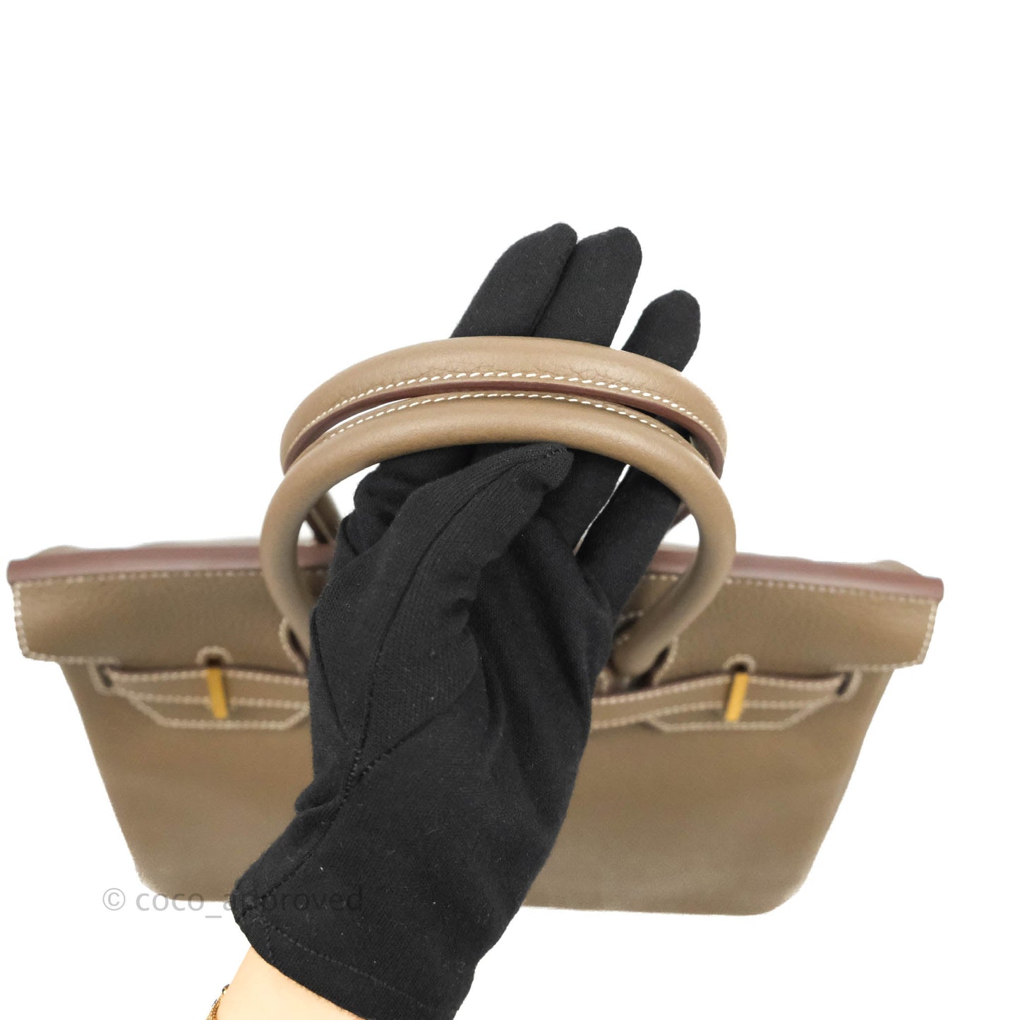 Hermès Birkin 30 Taurillon Clemence 18 Etoupe Gold Hardware