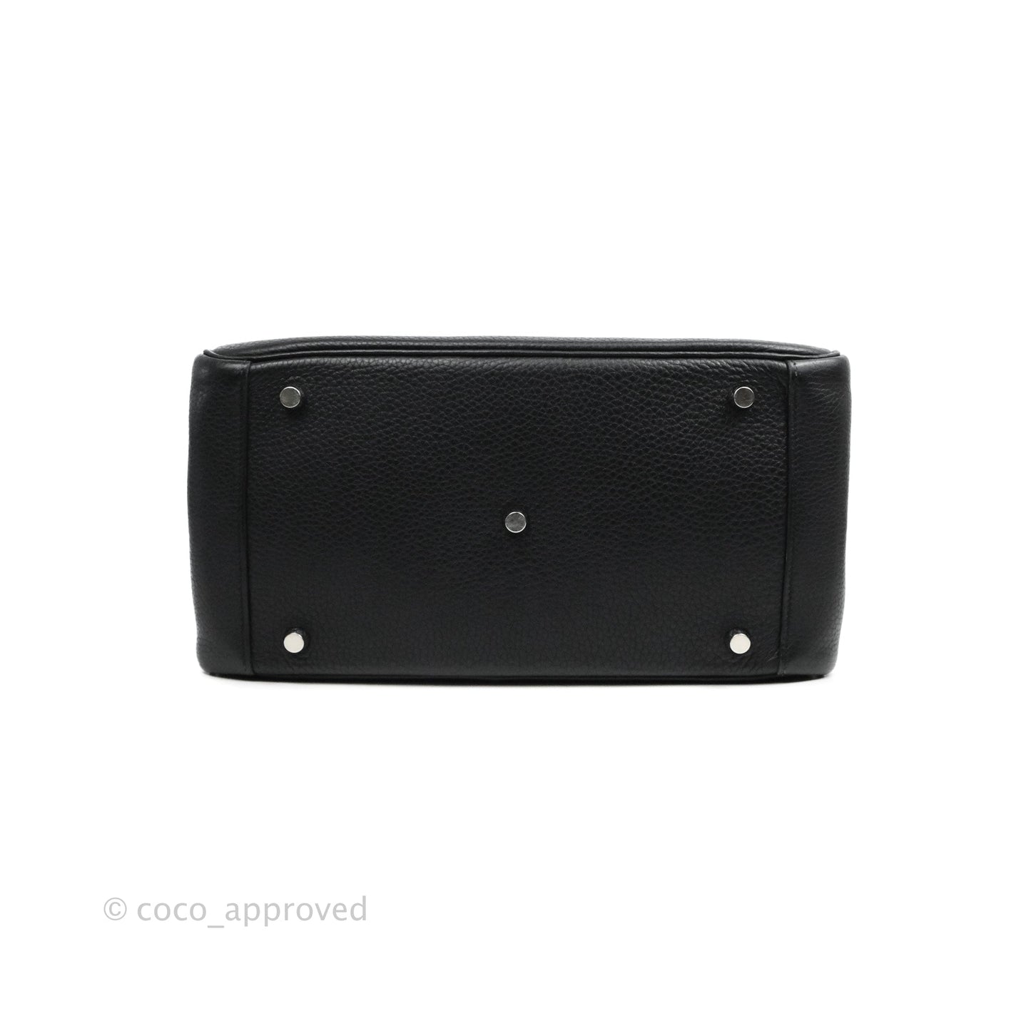 Hermès Lindy 30 Black Clemence Palladium Hardware