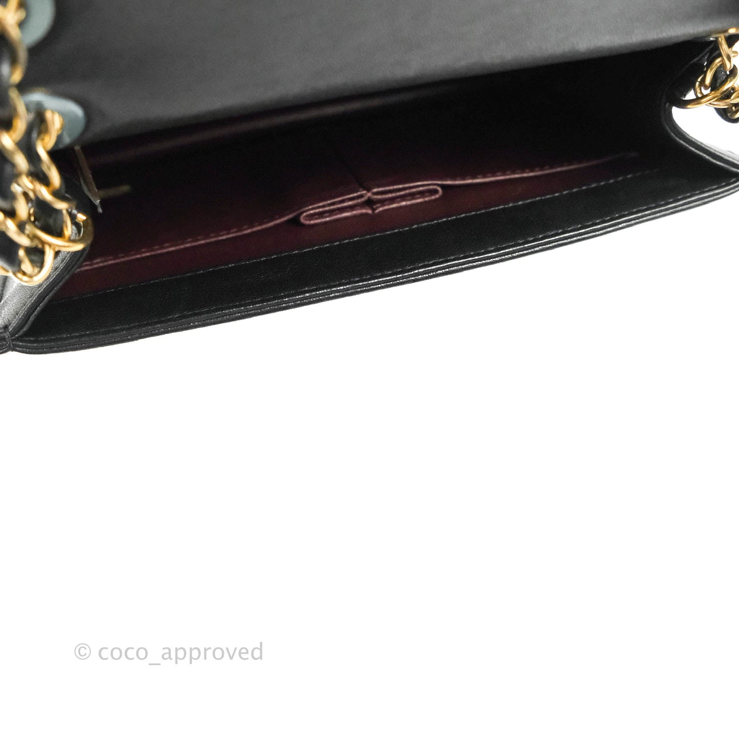 Chanel Mini Collar and Tie Flap Bag Chevron Sheepskin Aged Gold Hardware
