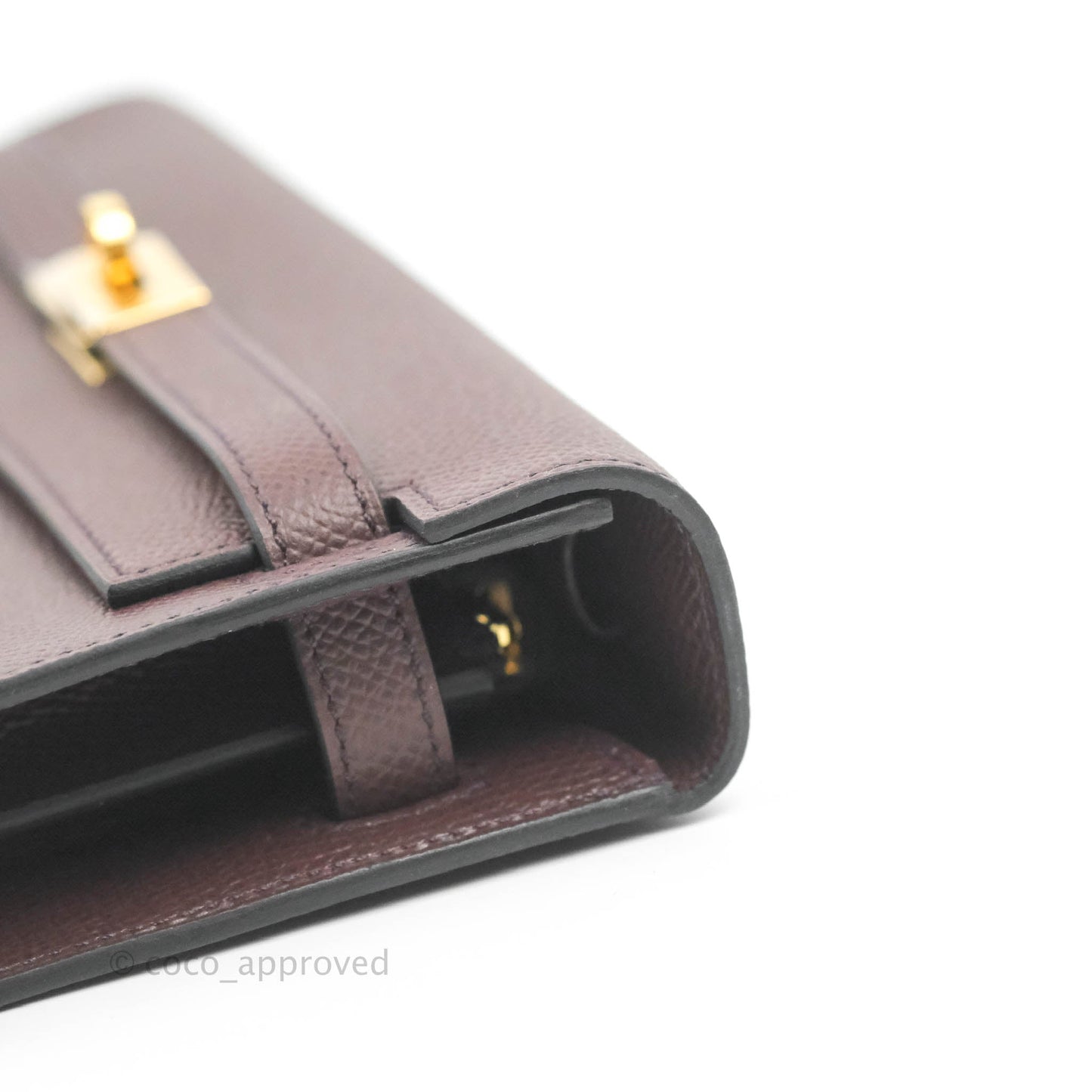 Hermès Kelly To Go Wallet Rouge Sellier Epsom Gold Hardware