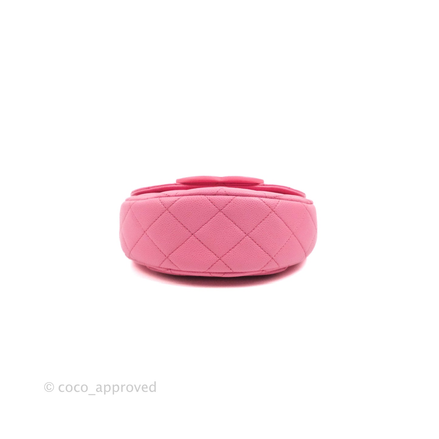 Chanel Mini Messenger Pink Caviar Bag 23P
