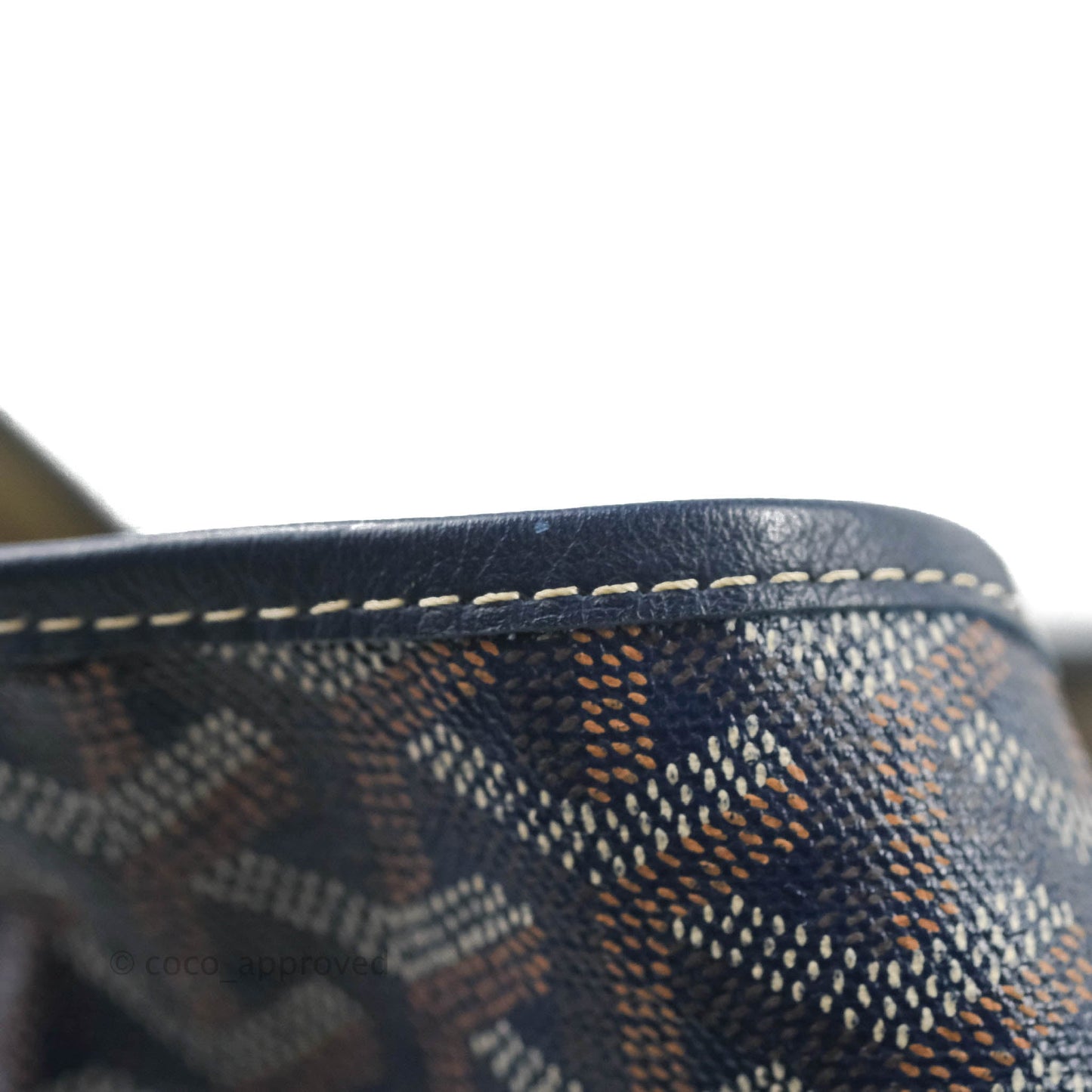 Goyard St. Louis Tote GM Navy