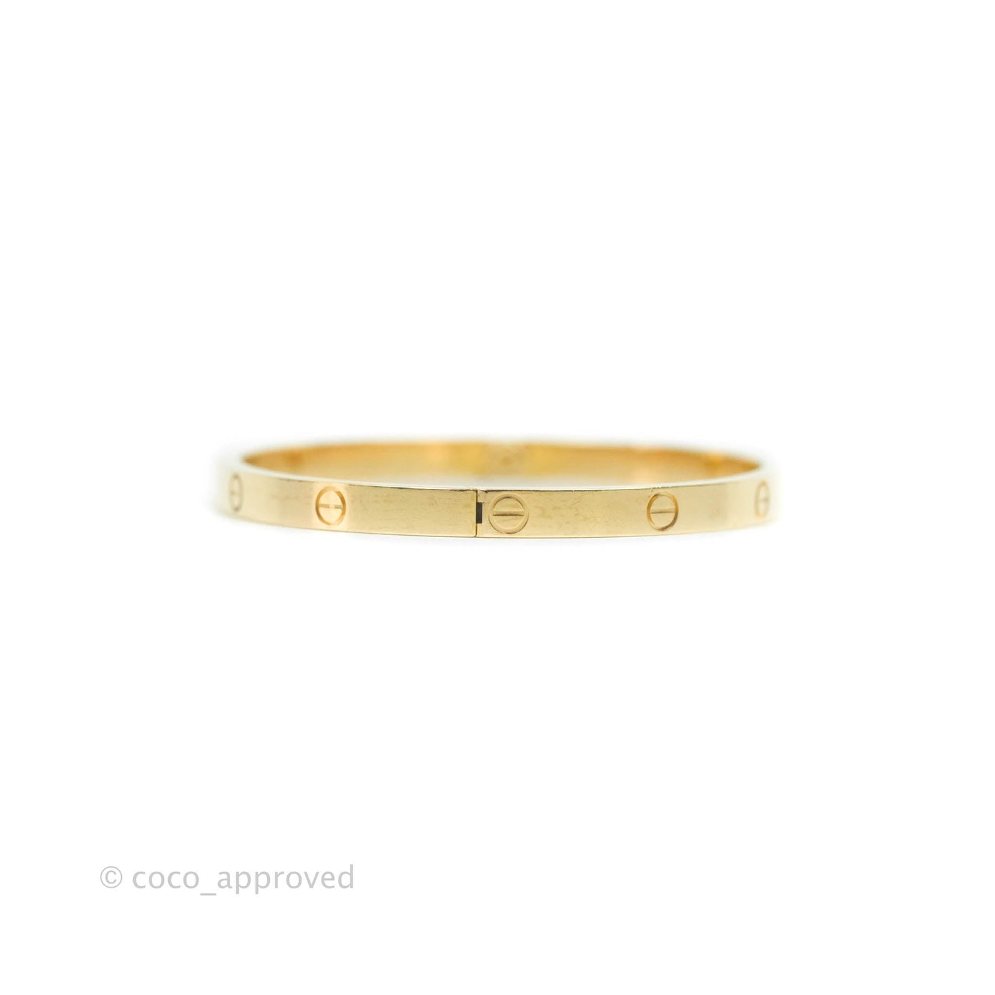 Cartier Small Love Bracelet Yellow Gold