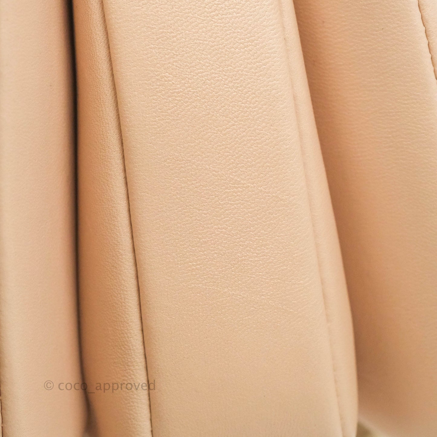 Chanel Trendy CC Small Light Beige Pink Lambskin Gold Hardware
