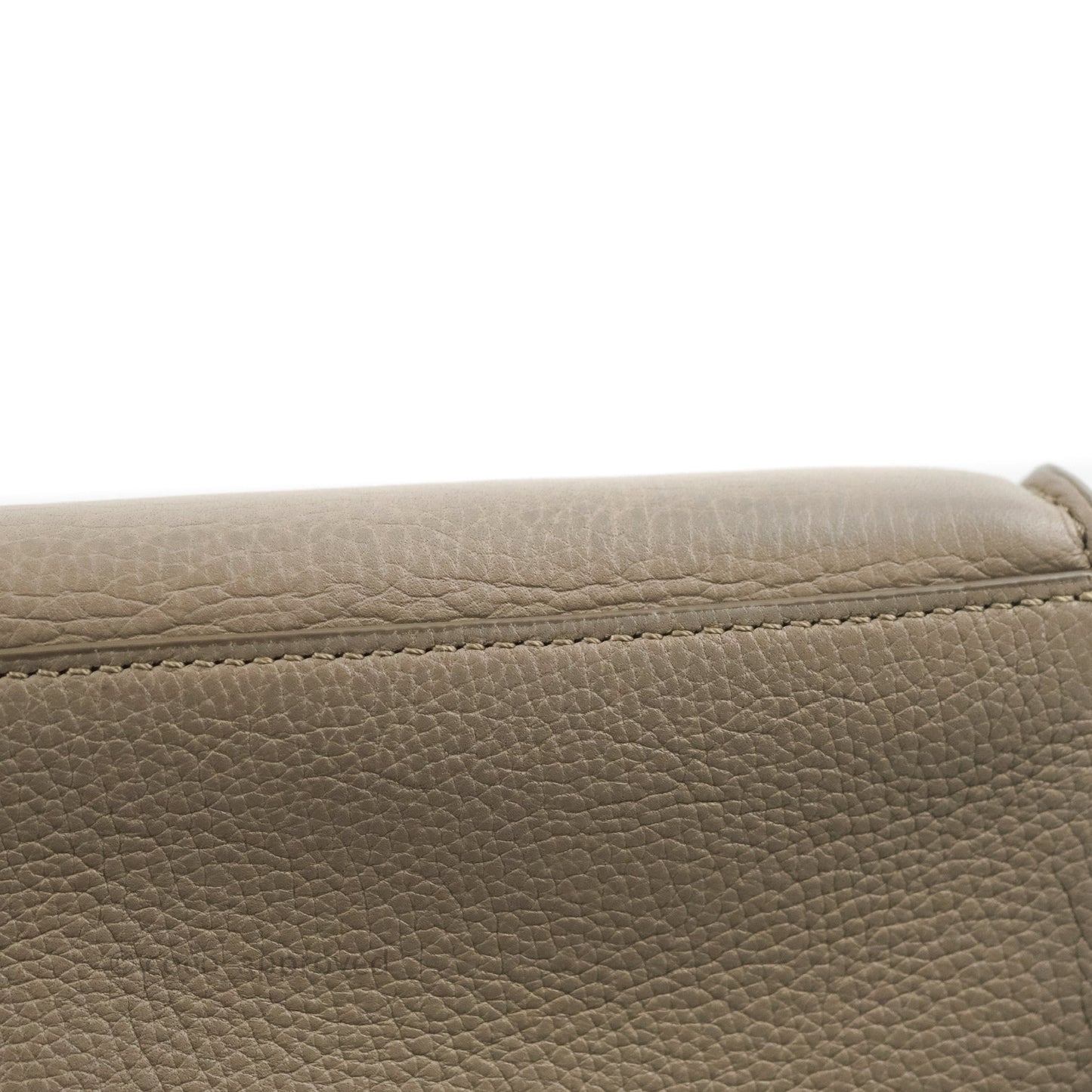 Celine Small Big Bag Light Taupe Supple Grained Leather Silver Hardware