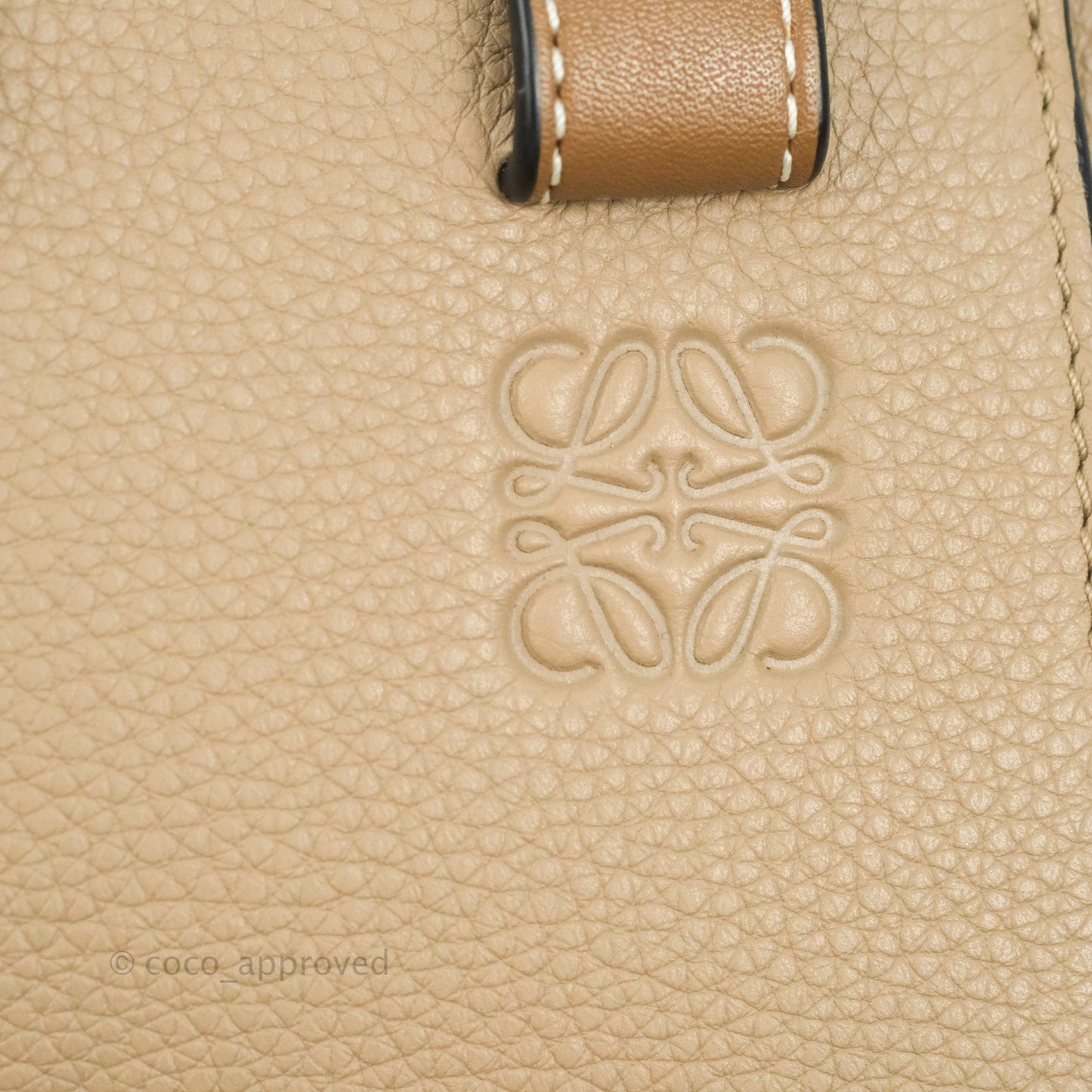 Loewe Hammock Small Sand Shoulder Bag