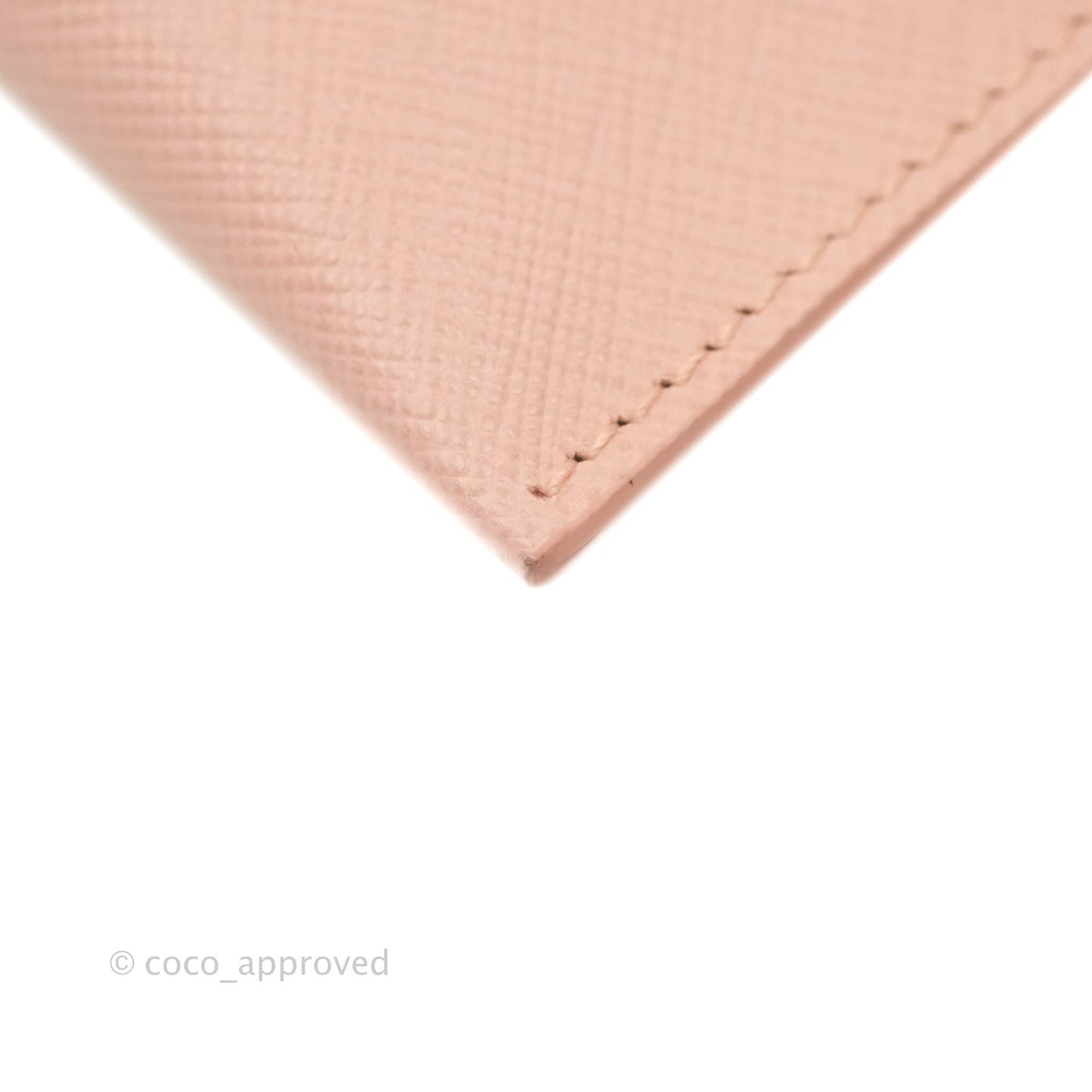 Prada Logo Clutch Bag Pink Gold Hardware