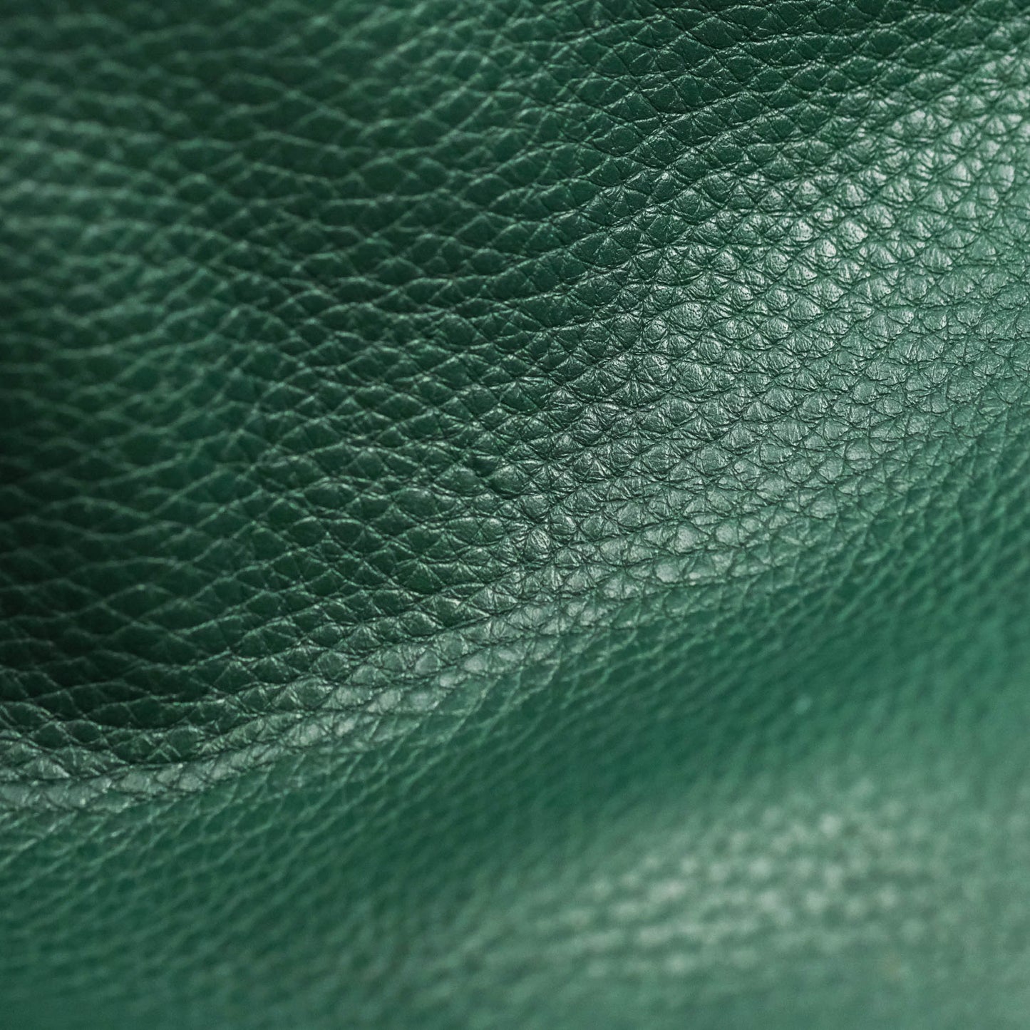 Valentino Large Gryphon Stud Tote Green Grained leather