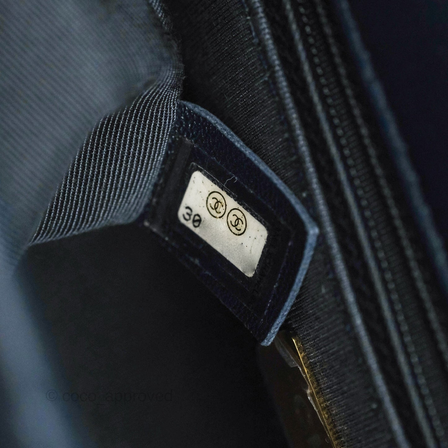 Chanel 19 Small Navy Lambskin Mixed Hardware