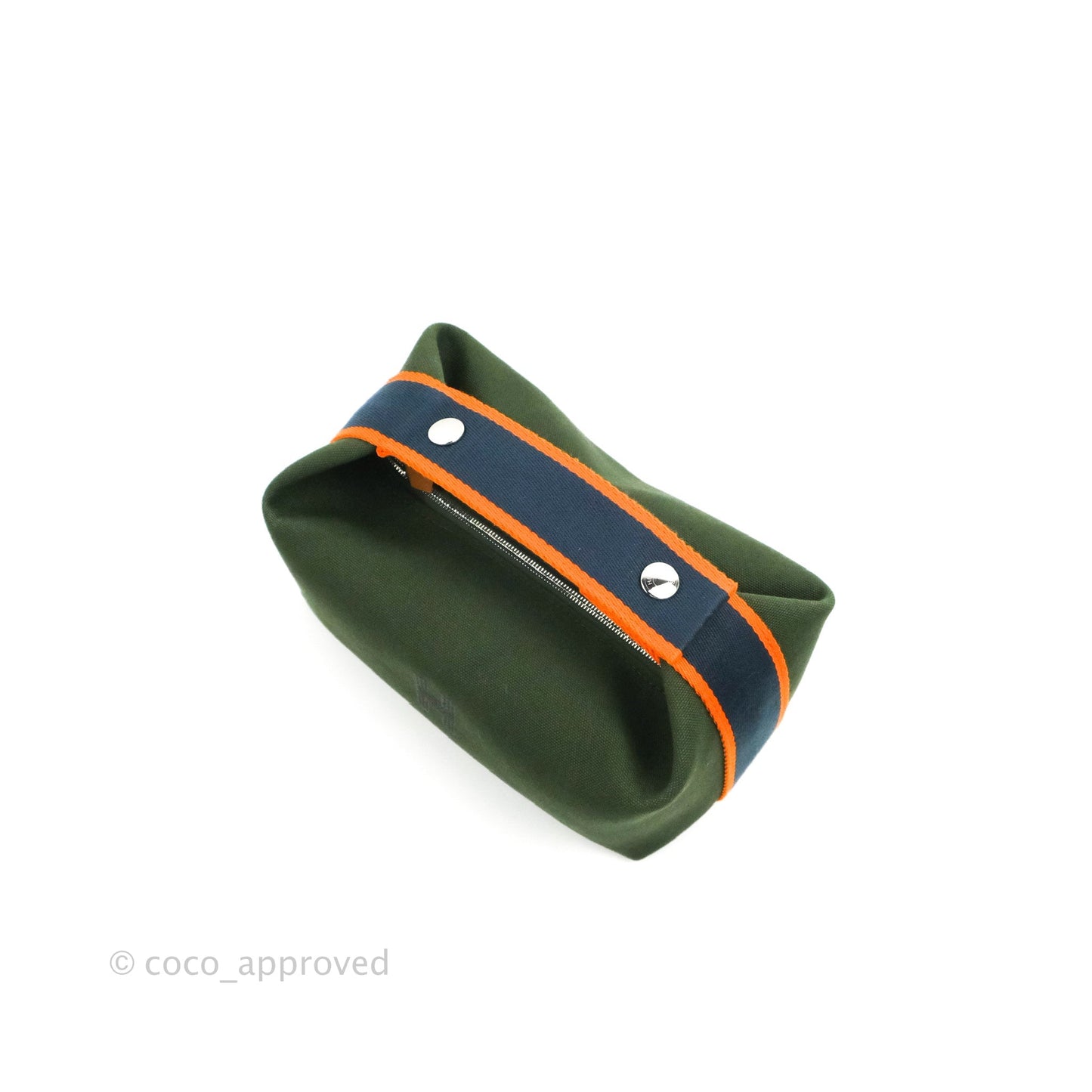 Hermès Small Bride-A-Brac Vert Foret Canvas