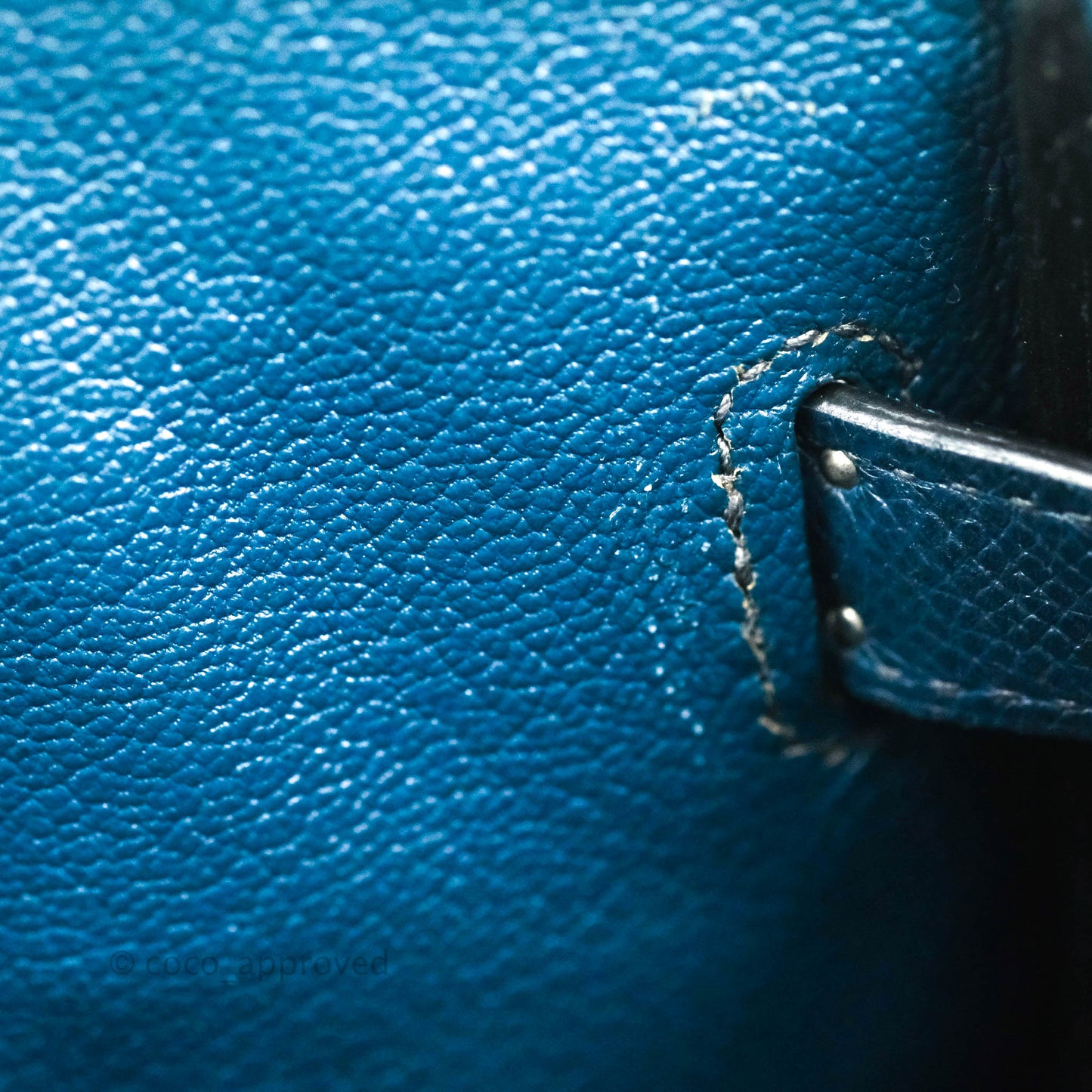 Hermès Birkin 30 Navy Epsom Silver Hardware