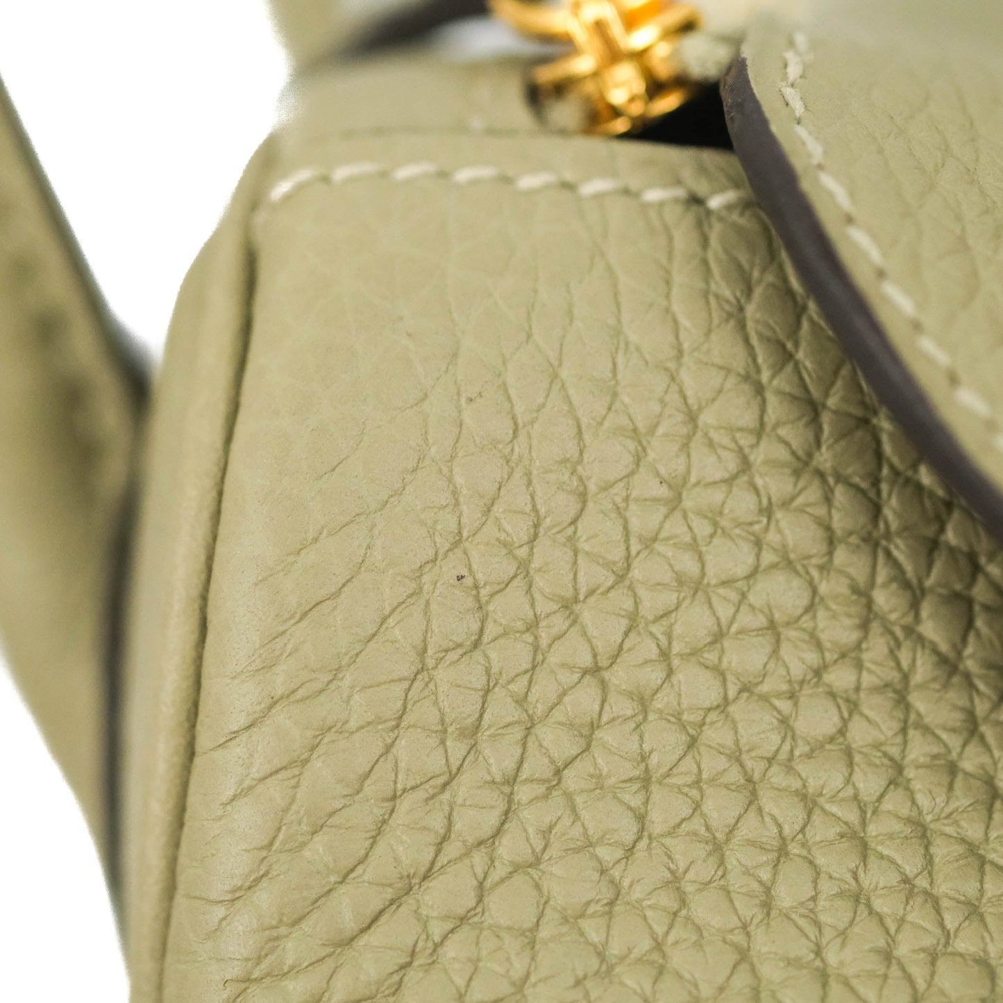 Hermès Lindy 26 Taurillon Clemence Sauge Gold Hardware