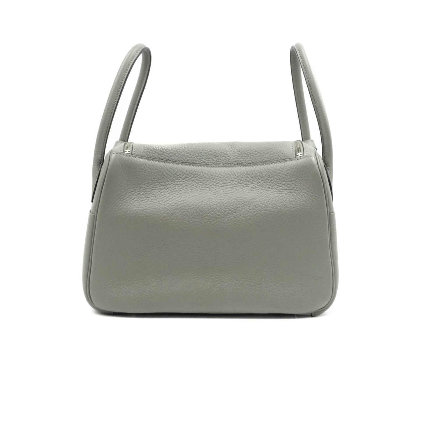 Hermès Lindy 26 Taurillion Clemence Gris Mouette Palladium Hardware