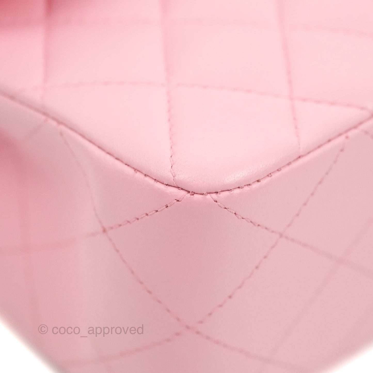 Chanel Small Classic Quilted Flap Pink Lambskin Gold Hardware