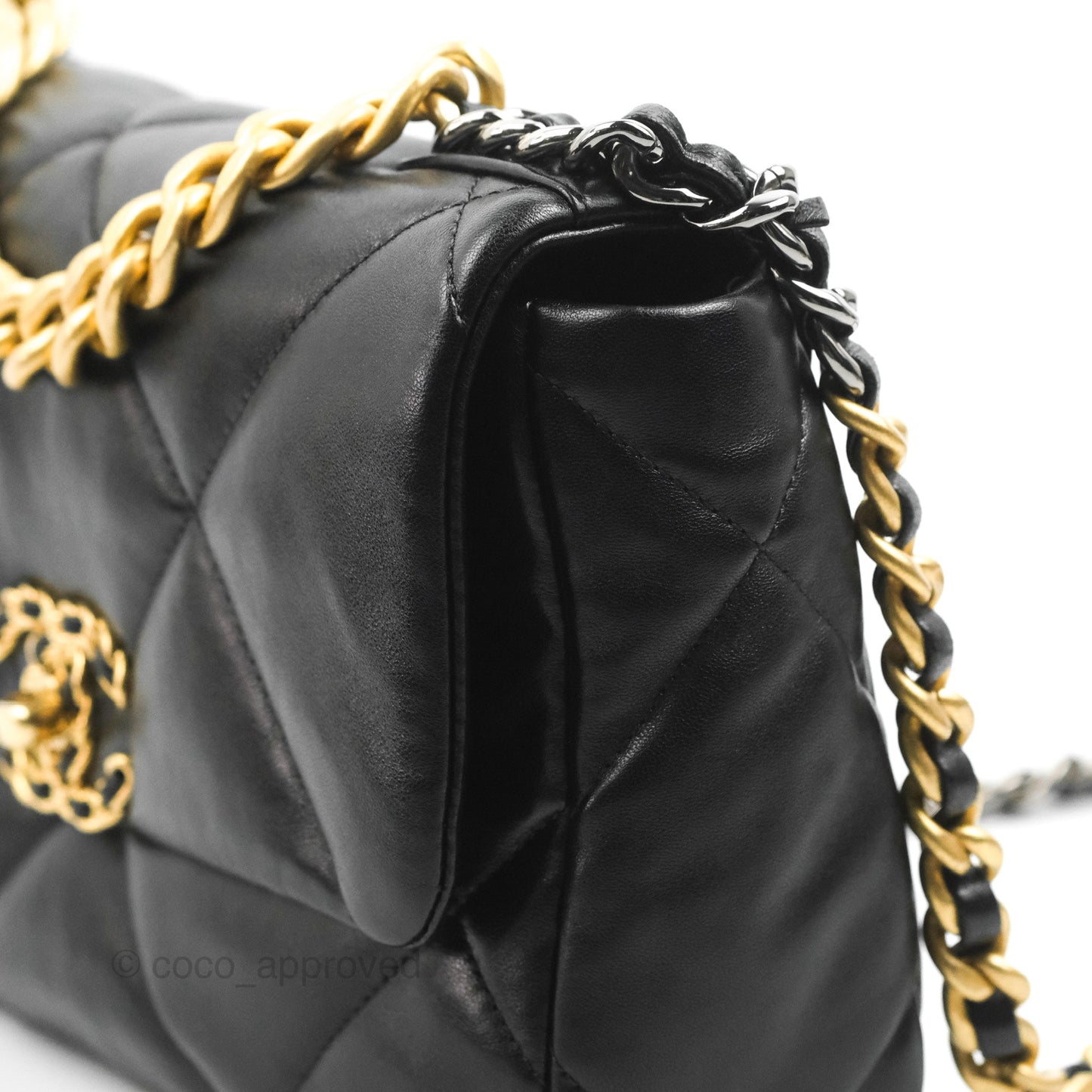 Chanel 19 Small Black Mixed Hardware
