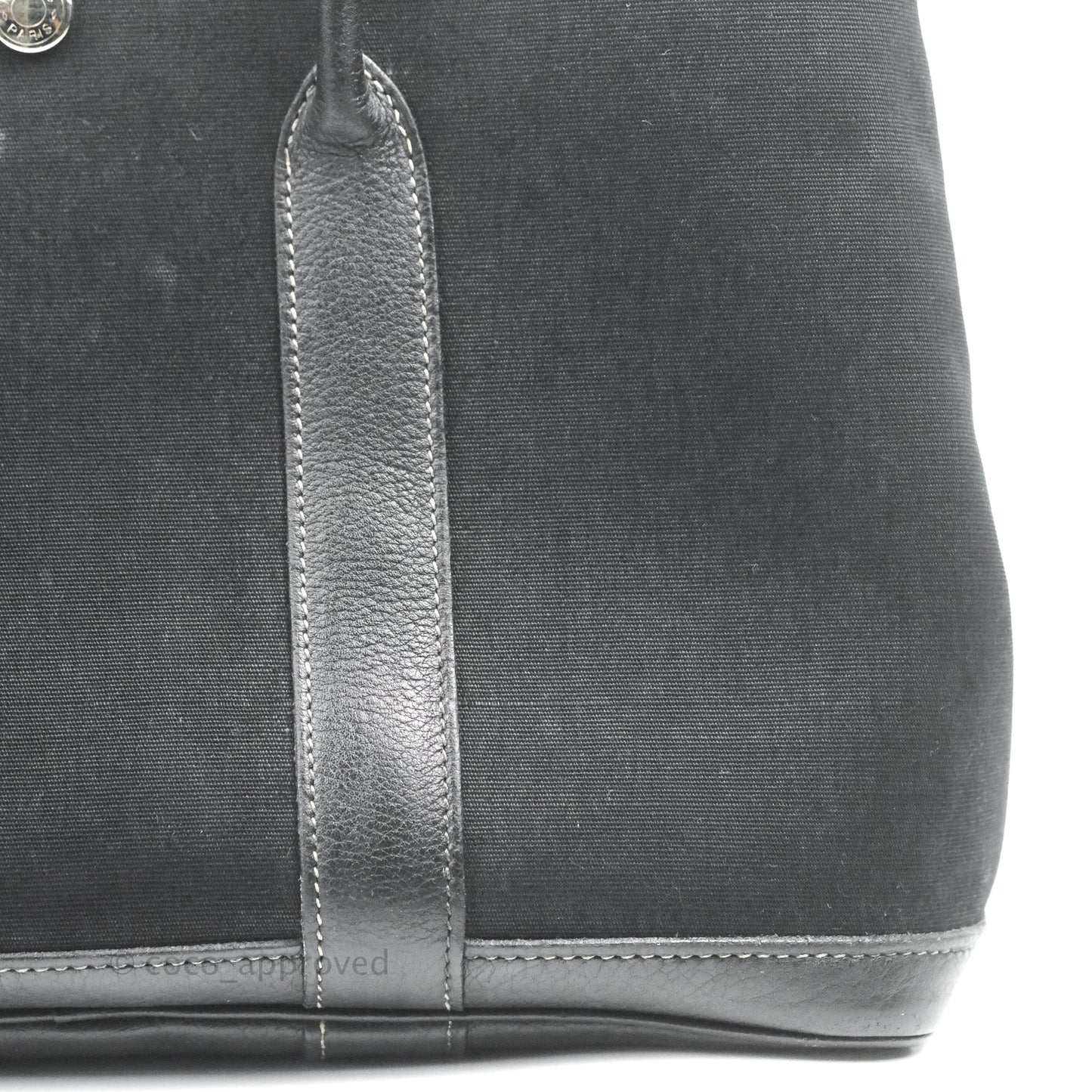 Hermès Garden Party 30 Canvas Black