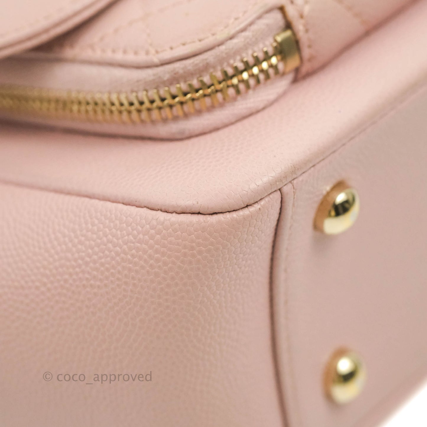 Chanel Quilted Medium Business Affinity Flap Pink Caviar Gold Hardware