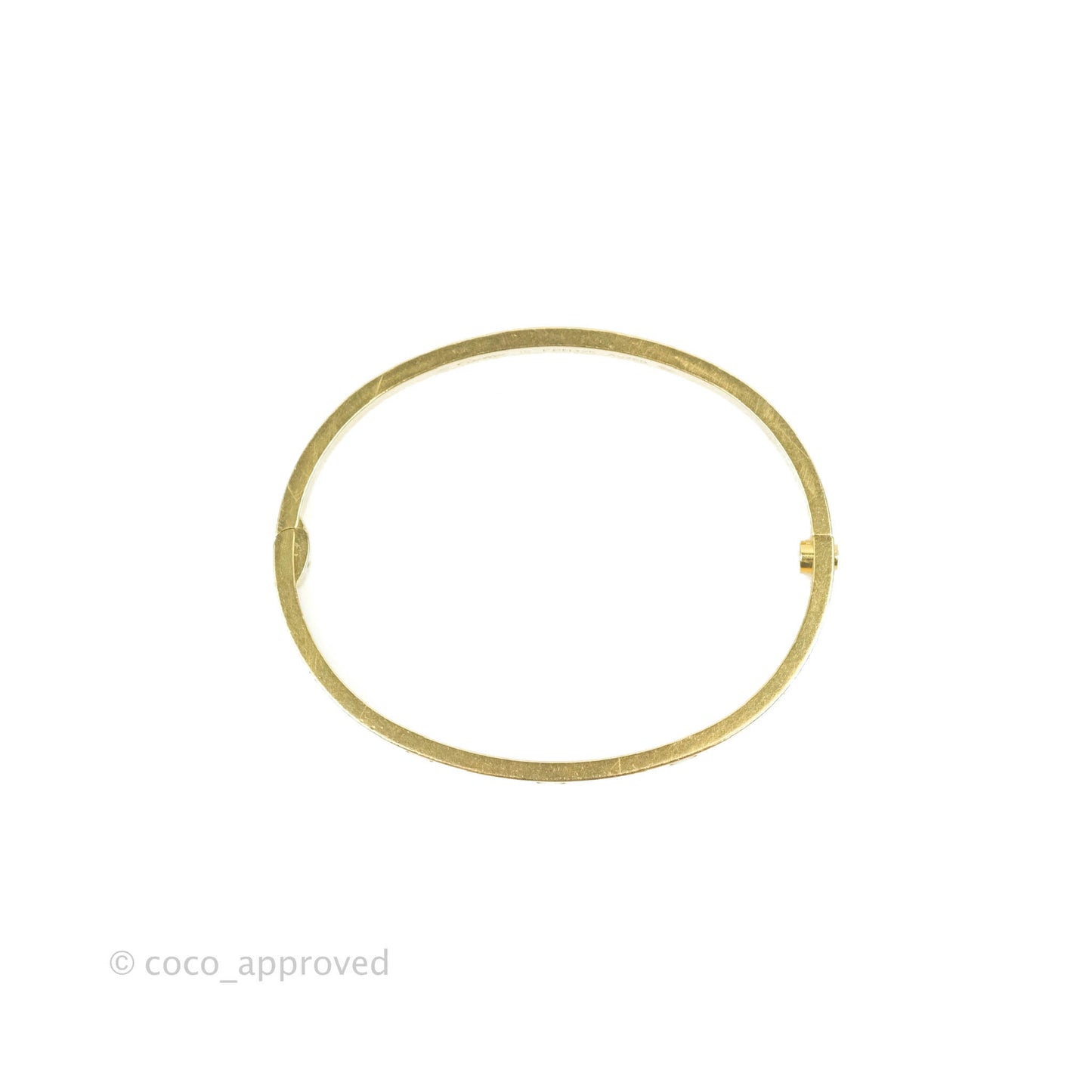 Cartier Small Love Bracelet Yellow Gold