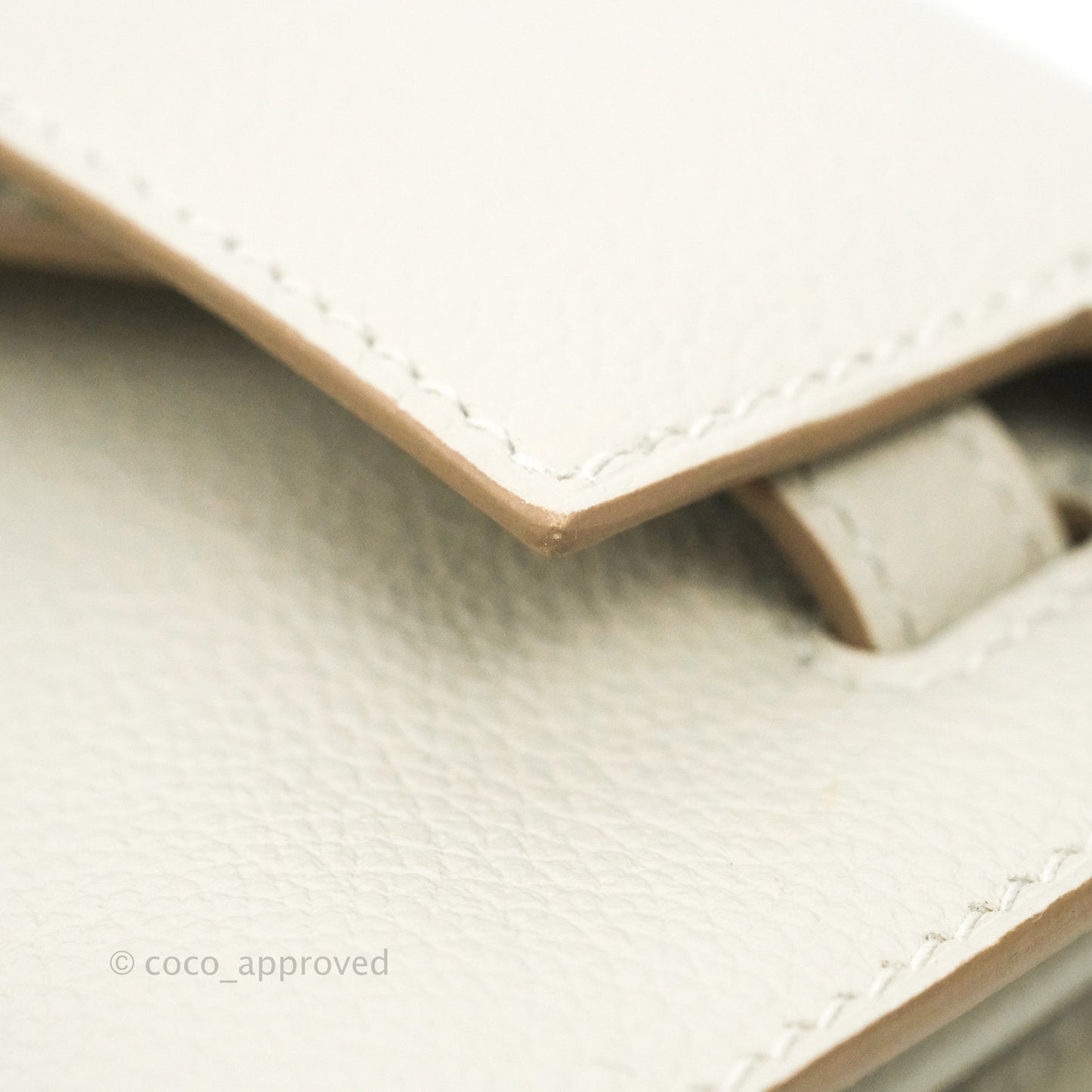 Hermès Kelly Danse II Bag Gris Perle 80 Evercolor Gold Hardware