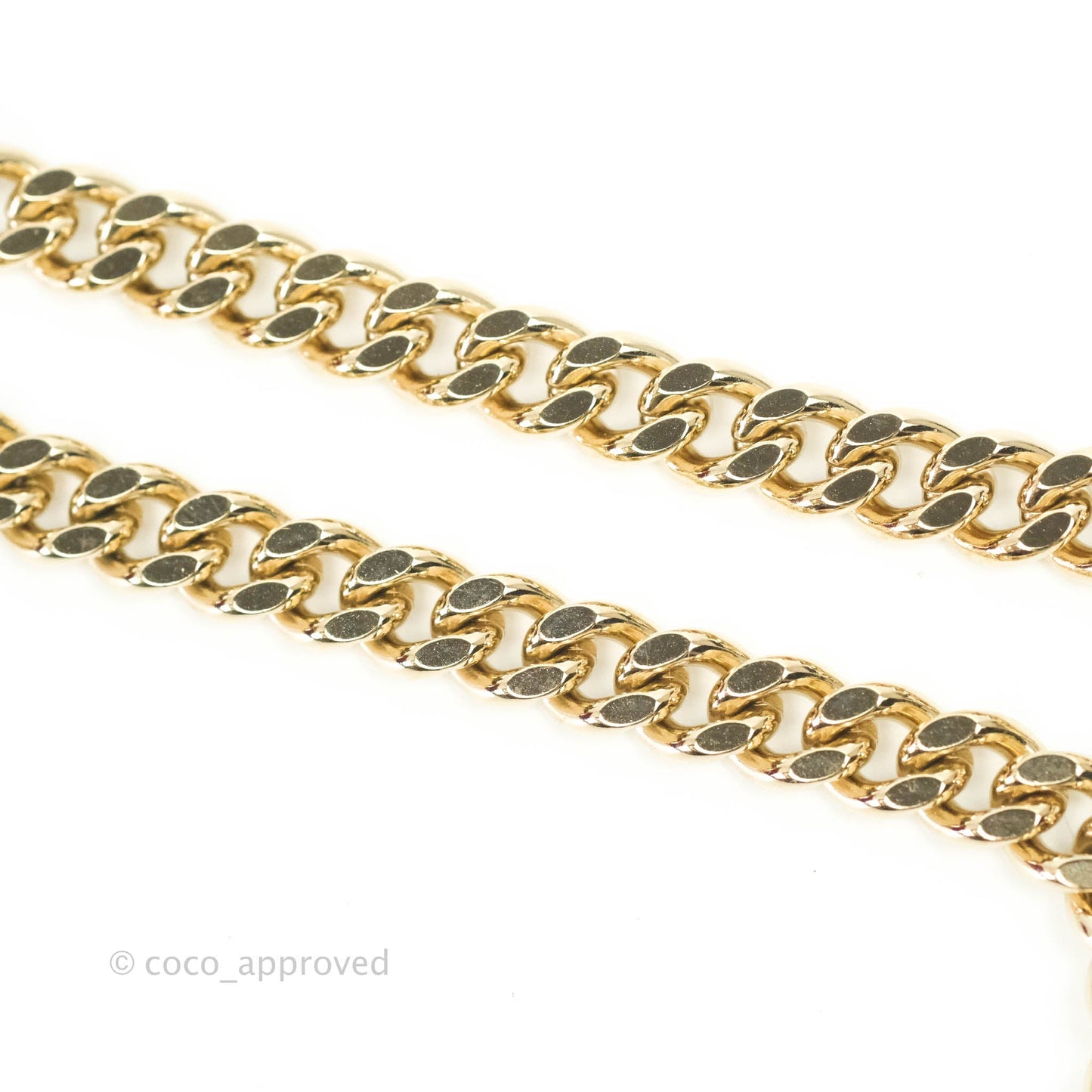Chanel CC Black Gold Chain Choker 22S