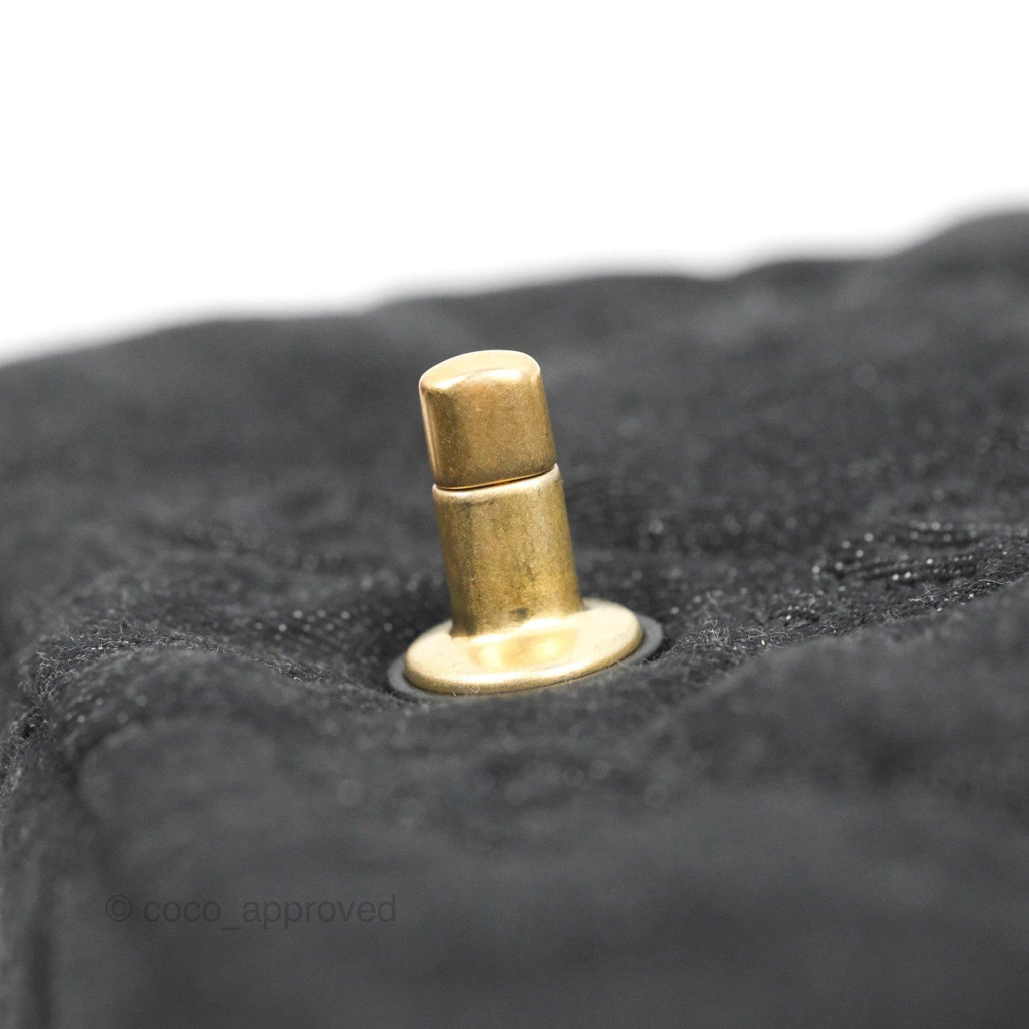 Chanel Medium Funky Town Flap Denim Aged Gold Hardware 22S