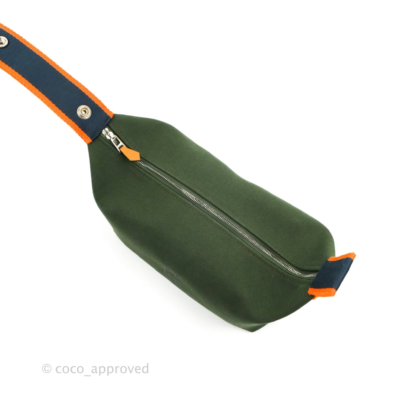 Hermès Small Bride-A-Brac Vert Foret Canvas