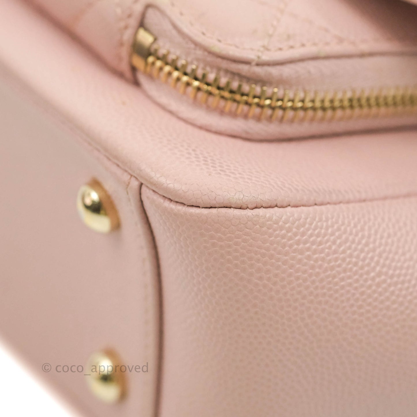 Chanel Quilted Medium Business Affinity Flap Pink Caviar Gold Hardware