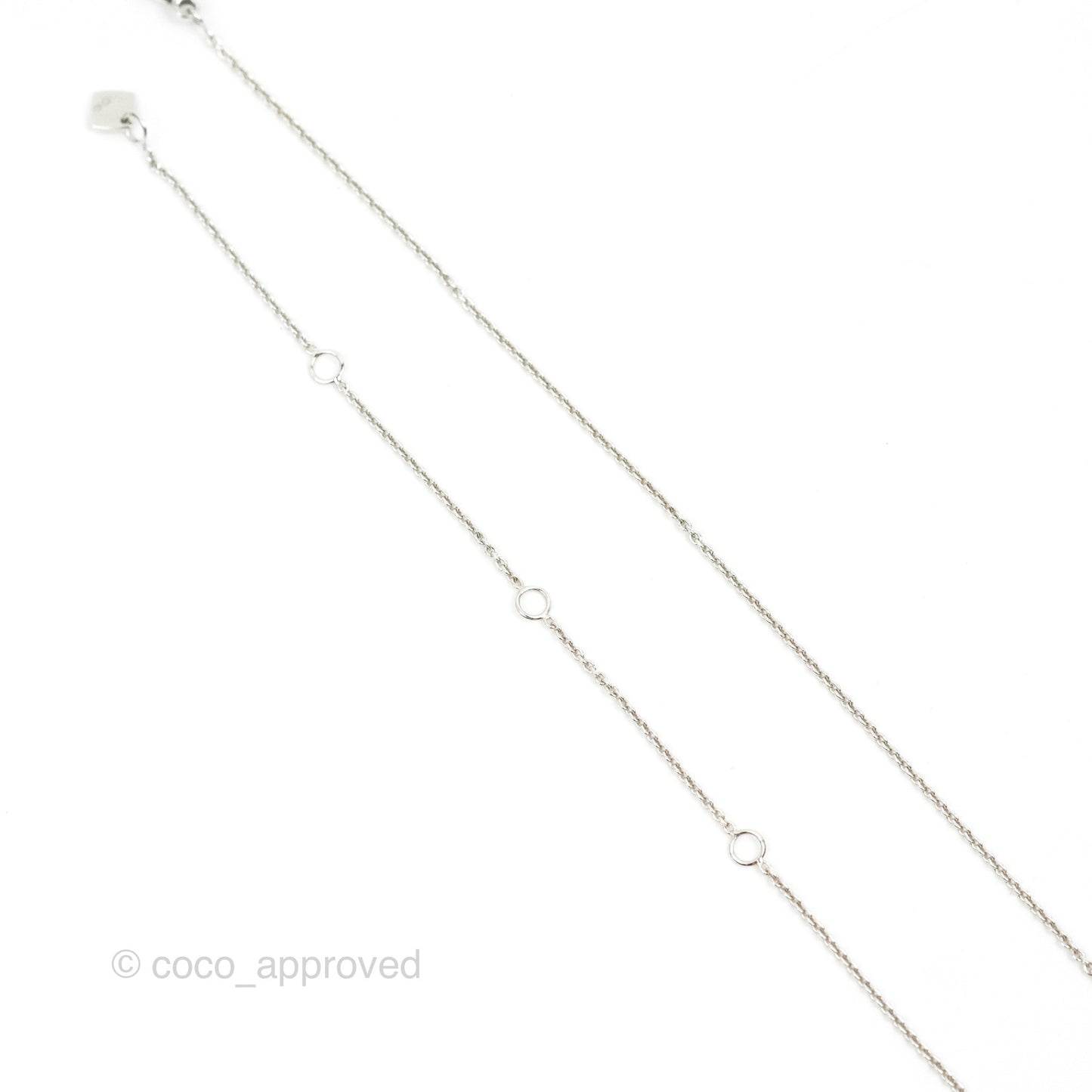 Chanel Coco Crush Necklace 18K White Gold