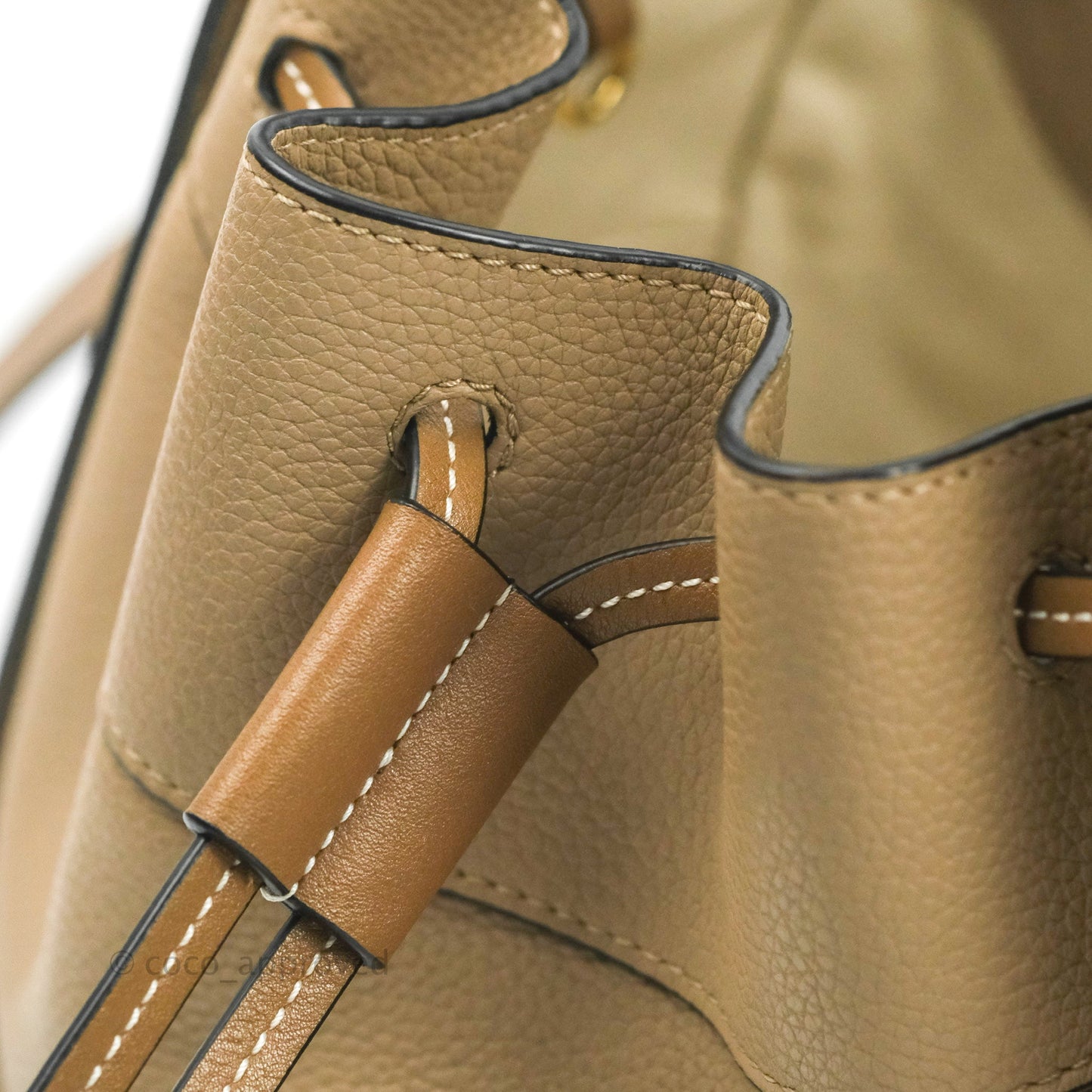 Loewe Hammock Small Sand Shoulder Bag