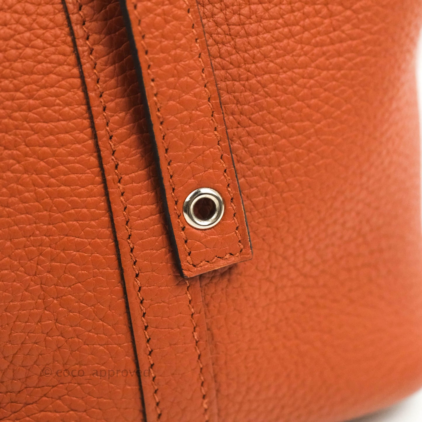 Hermès Picotin Lock 18 PM Cuivre 6C Clemence Palladium Hardware